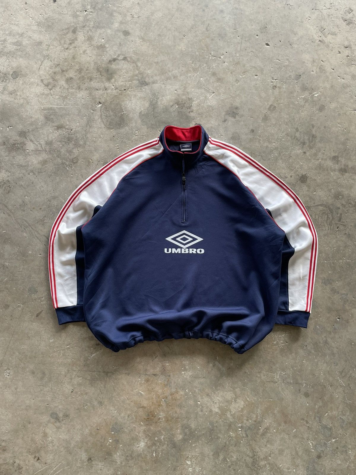 Umbro 90s - umbro half zipp Size US XL / EU 56 / 4 - 2 Thumbnail