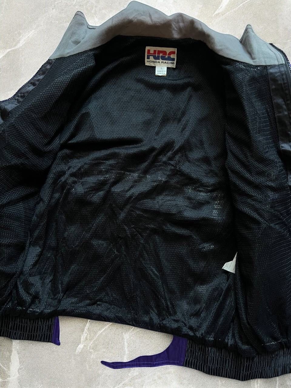 Honda × Japanese Brand Vintage HONDA HRC RACING BOMBER JAPAN MADE🇯🇵 Moto bike jacket Size US M / EU 48-50 / 2 - 7 Thumbnail