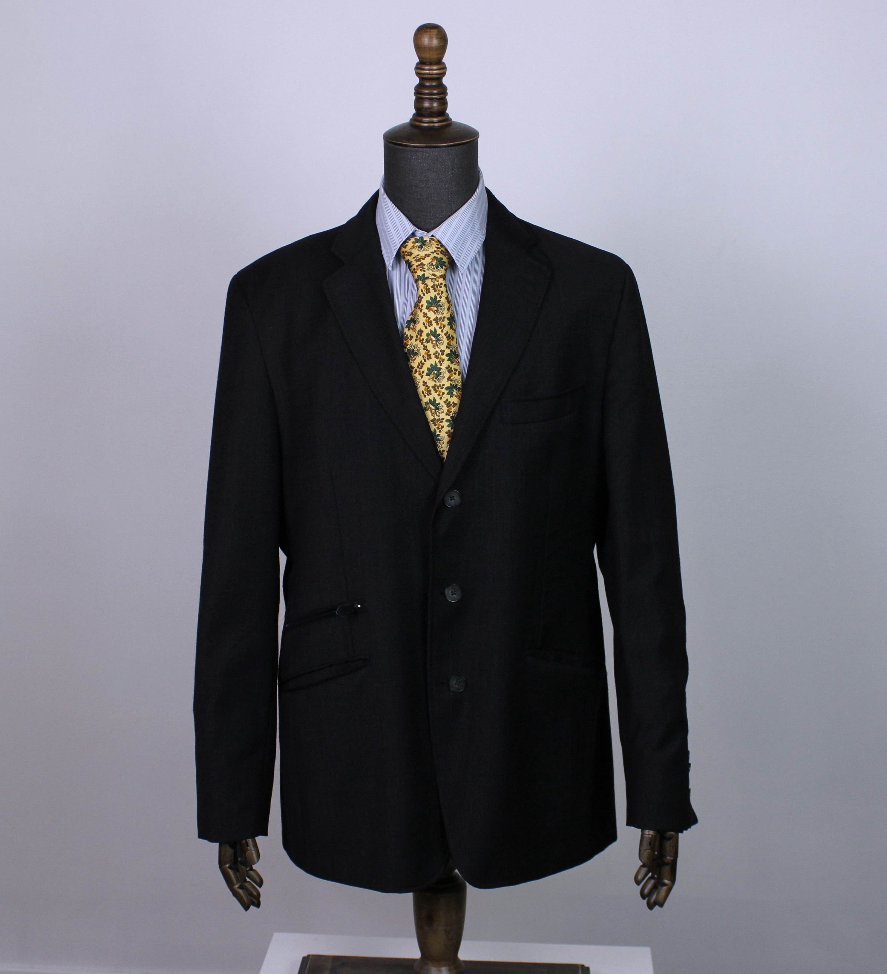 Balmain Balmain blazer jacket wool zip rare L XL lana wool Size 52R - 1 Thumbnail
