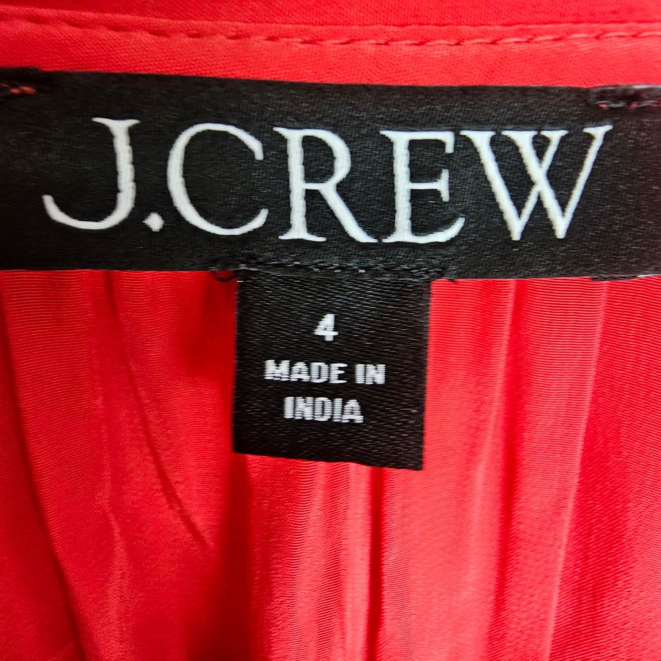 J.Crew J. Crew Womens Shiny Blouse Sz 4 Tie Neck Career Corp Office Size S / US 4 / IT 40 - 6 Thumbnail