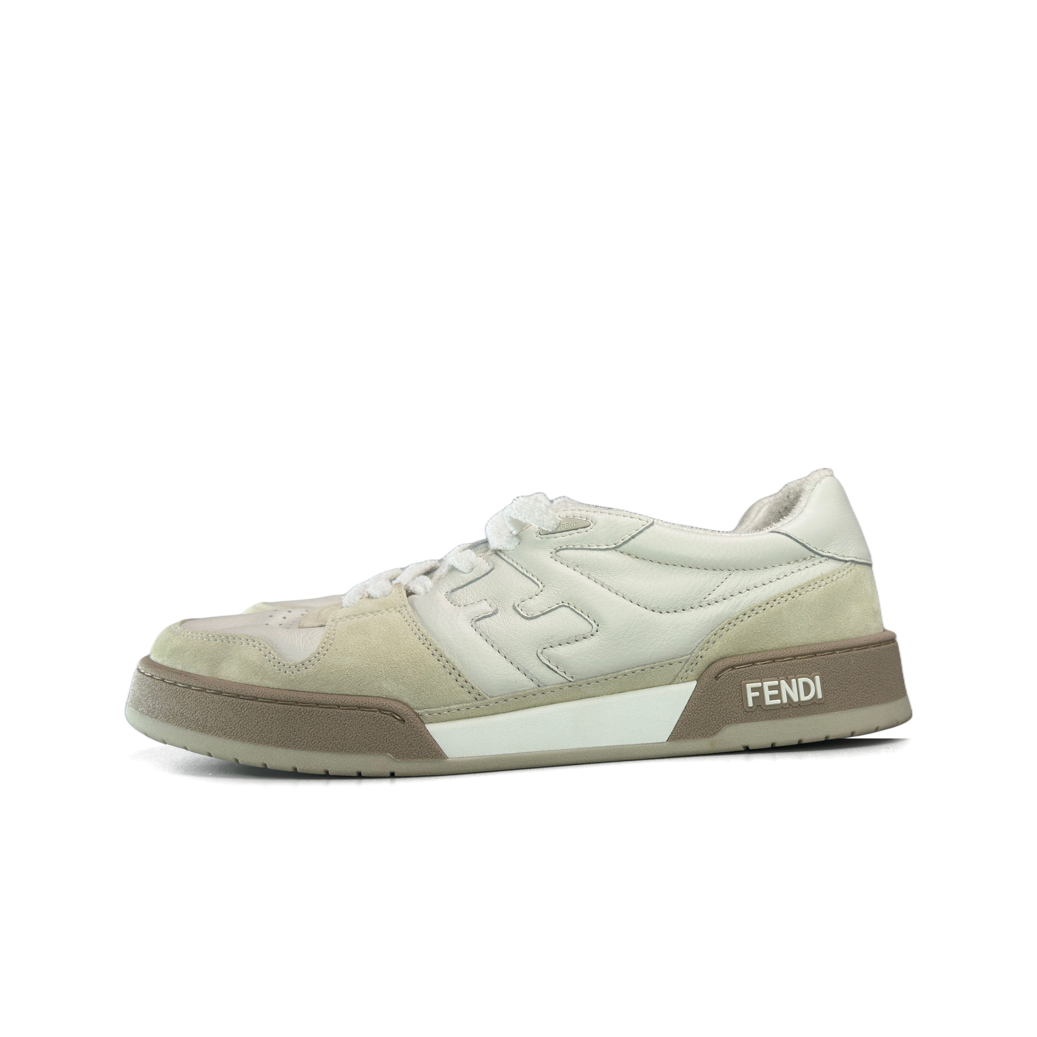 Fendi Fendi Match Leather Low-Top Sneakers Size 44 Size US 11 / EU 44 - 1 Thumbnail
