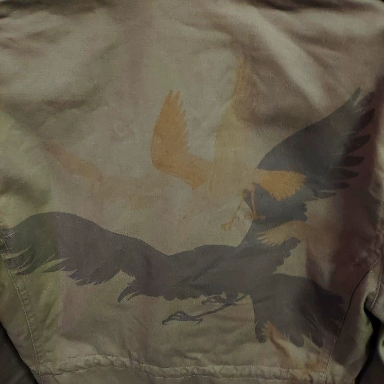 Yohji Yamamoto Yohji Yamamoto Yohji Yamamoto M65 Jacket with Raven Design Size US L / EU 52-54 / 3 - 2 Thumbnail