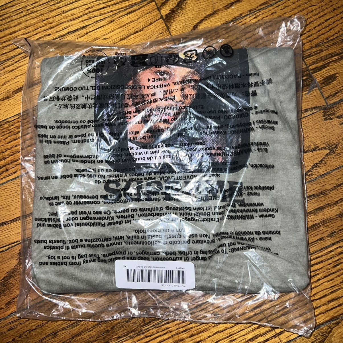 Supreme Supreme Wu Tang Clan Rza Tee Olive Size: XL Size US XL / EU 56 / 4 - 5 Thumbnail
