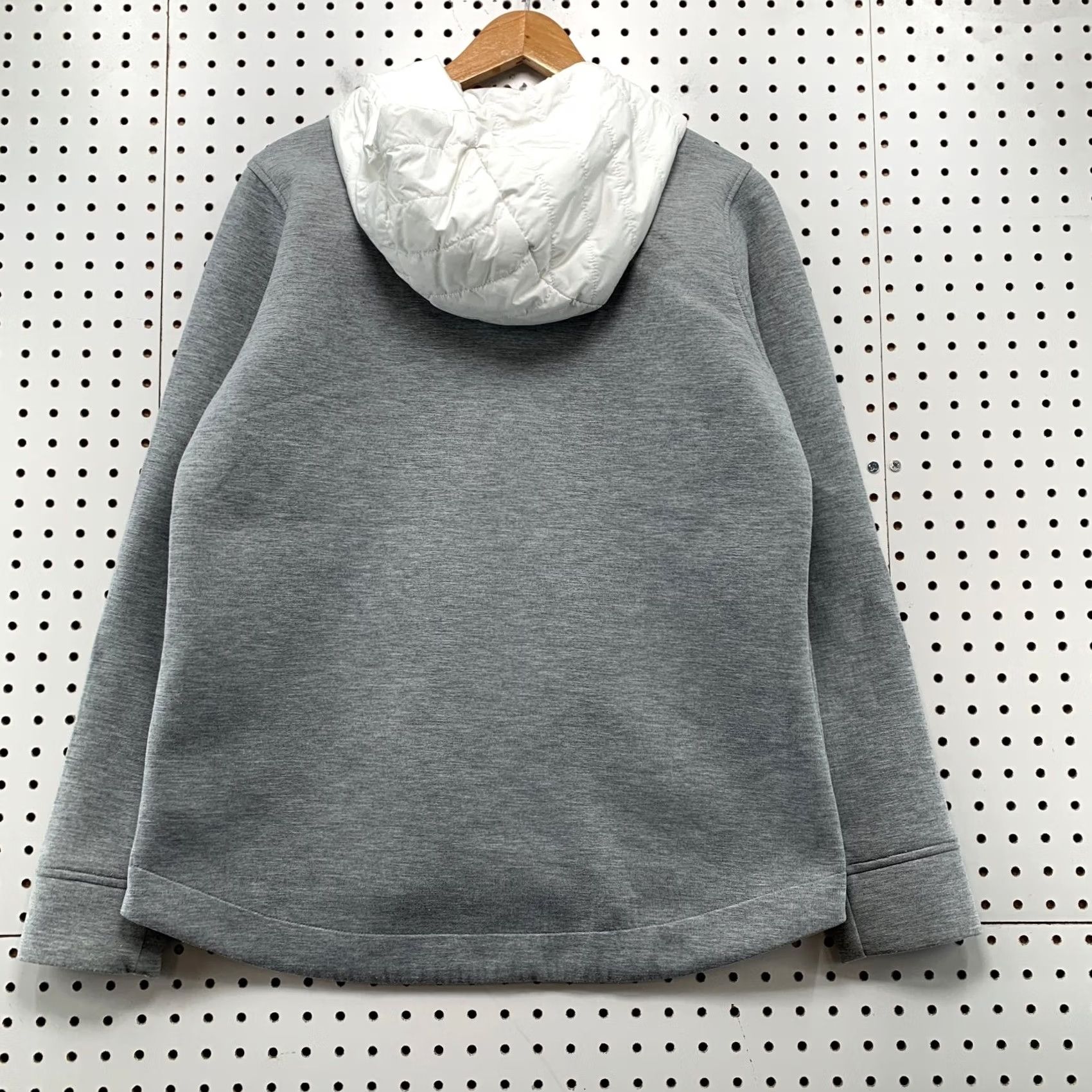 Marmot Marmot Fleece Jacket Womens Large Gray Hooded Zip Asymmetric Size L / US 10 / IT 46 - 2 Thumbnail