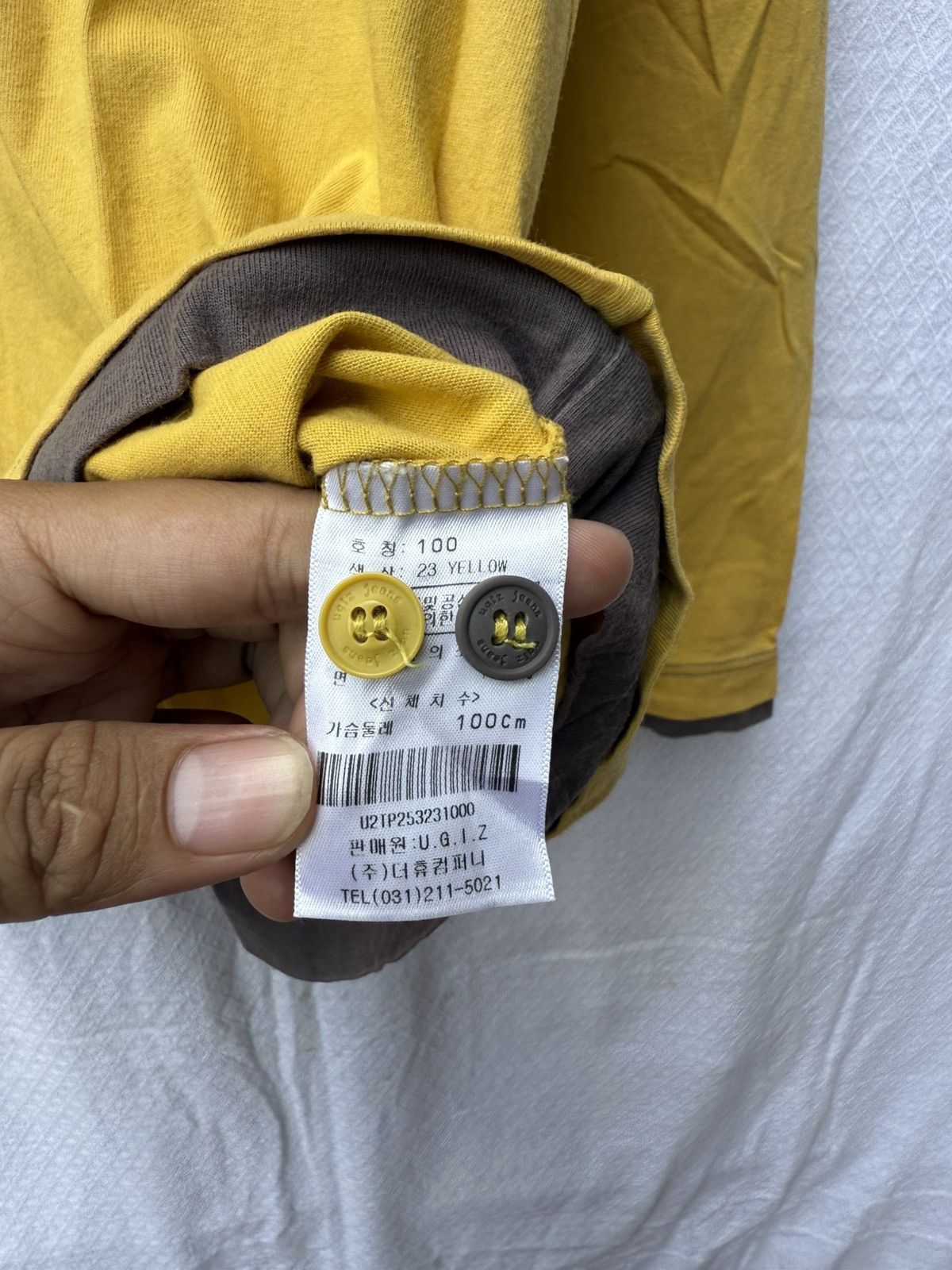 Japanese Brand UGIZ ARCHIVE LONGSLEEVE Size US L / EU 52-54 / 3 - 7 Thumbnail