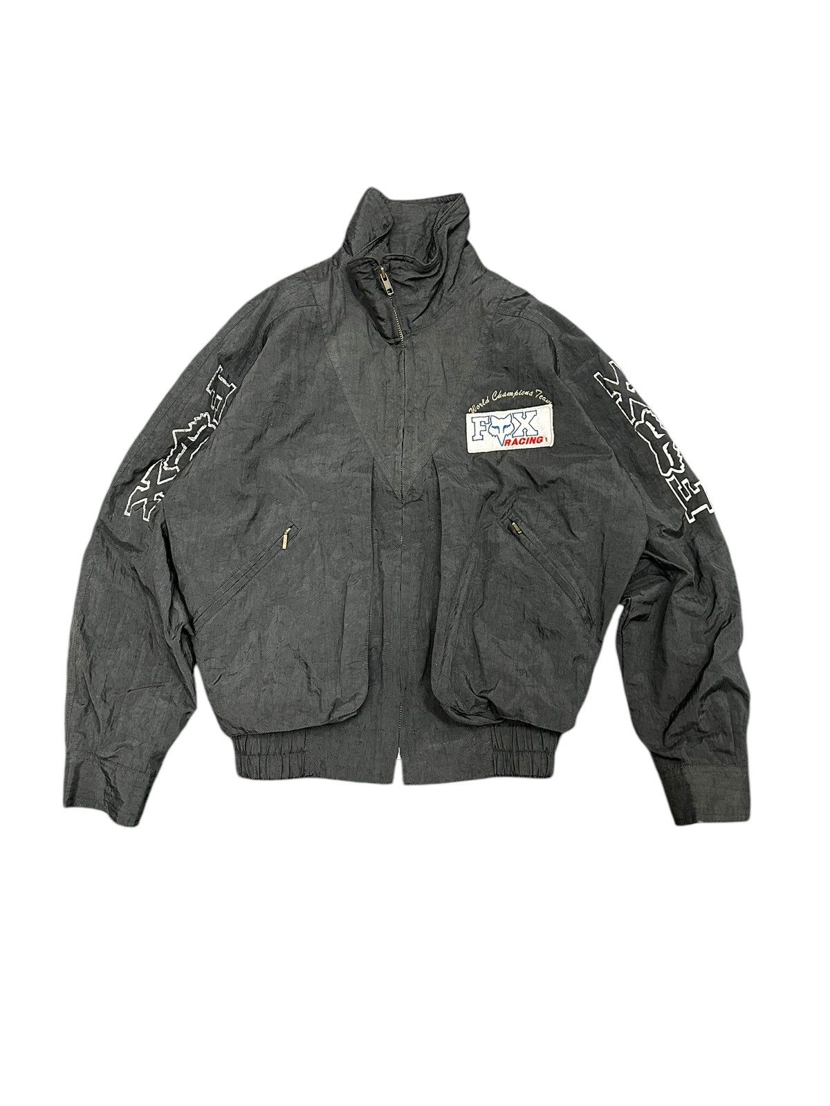 Fox Racing Vintage 90s Fox Racing Jacket By Corin Size US M / EU 48-50 / 2 - 3 Thumbnail
