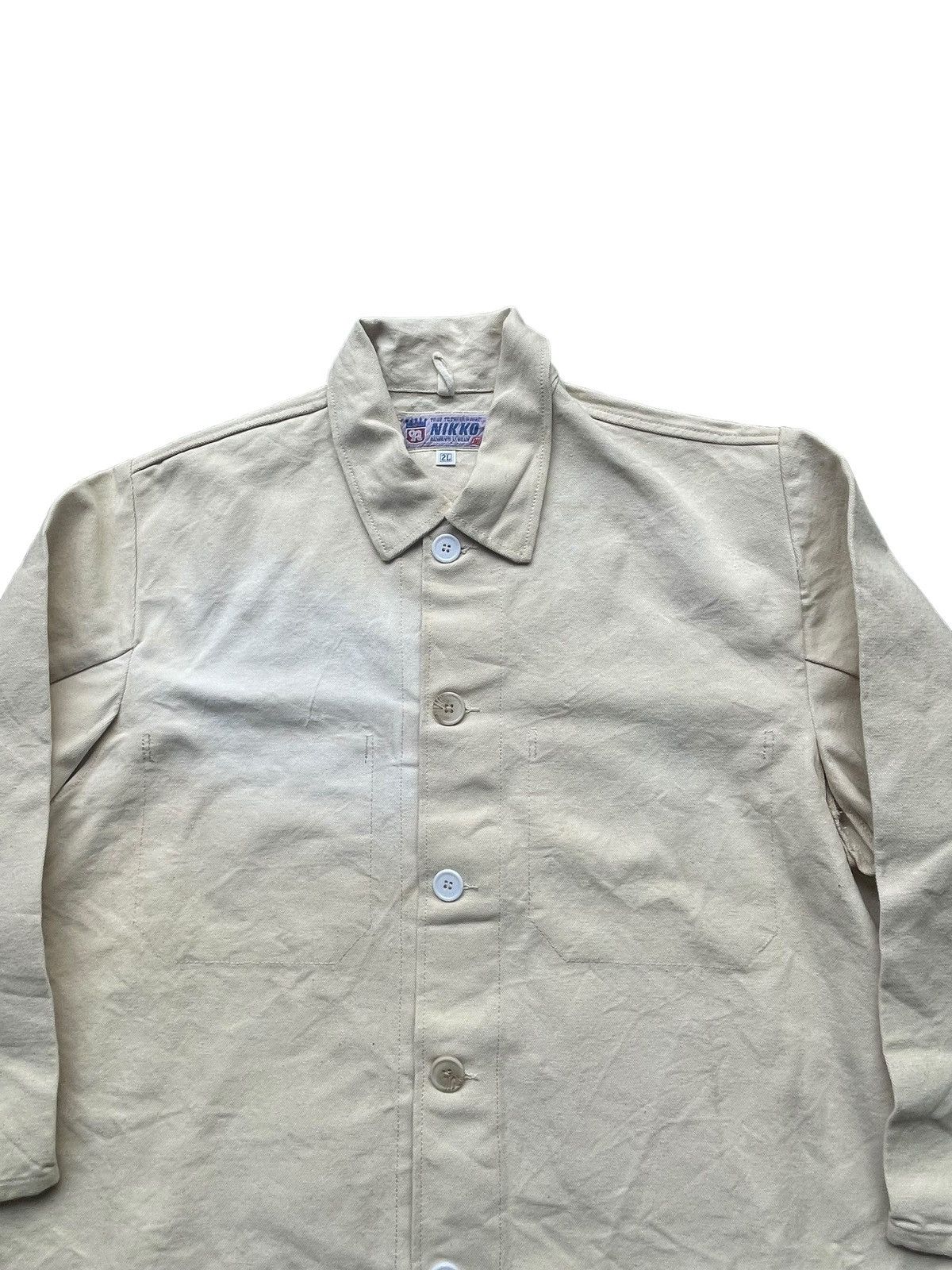 Japanese Brand × Vintage Vintage Nikko Kanvas Work Jacket Size US XL / EU 56 / 4 - 3 Thumbnail
