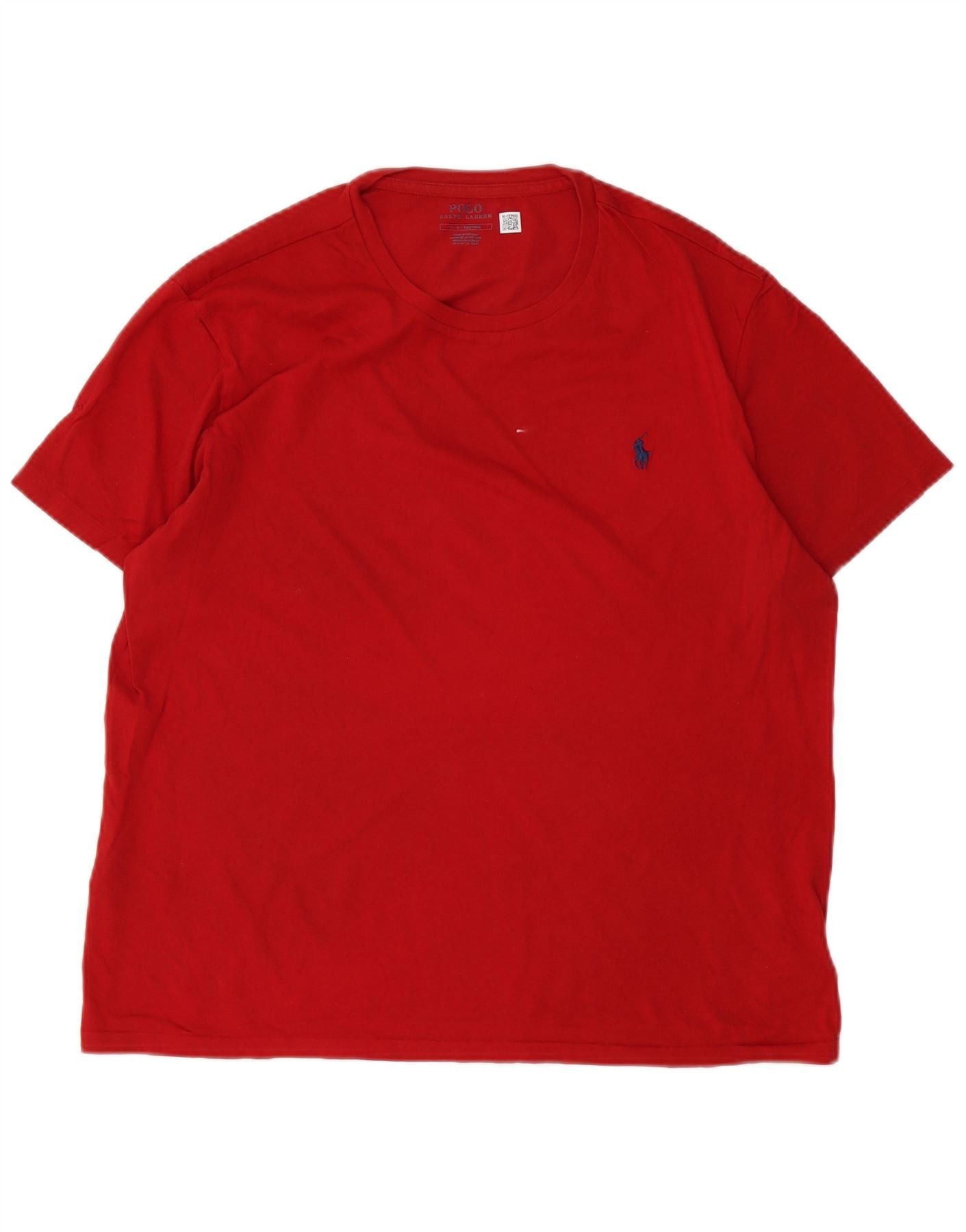 Polo Ralph Lauren Mens T-Shirt Top Large Red Cotton Size US L / EU 52-54 / 3 - 1 Thumbnail