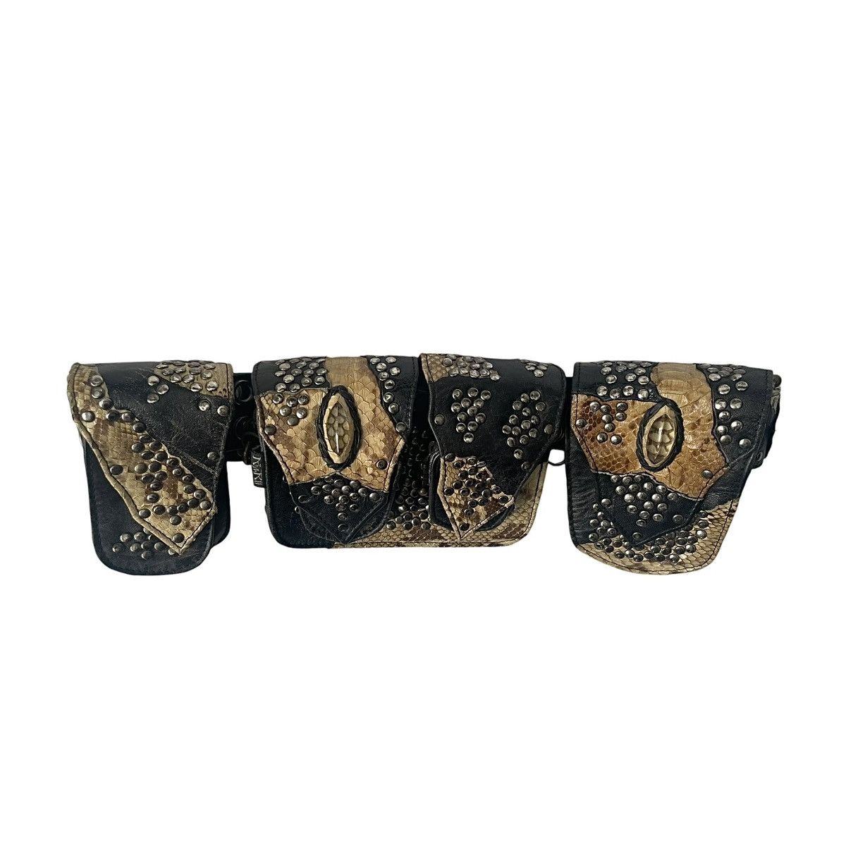 KMRii Kmrii snakeskin gem belt Size ONE SIZE - 1 Thumbnail