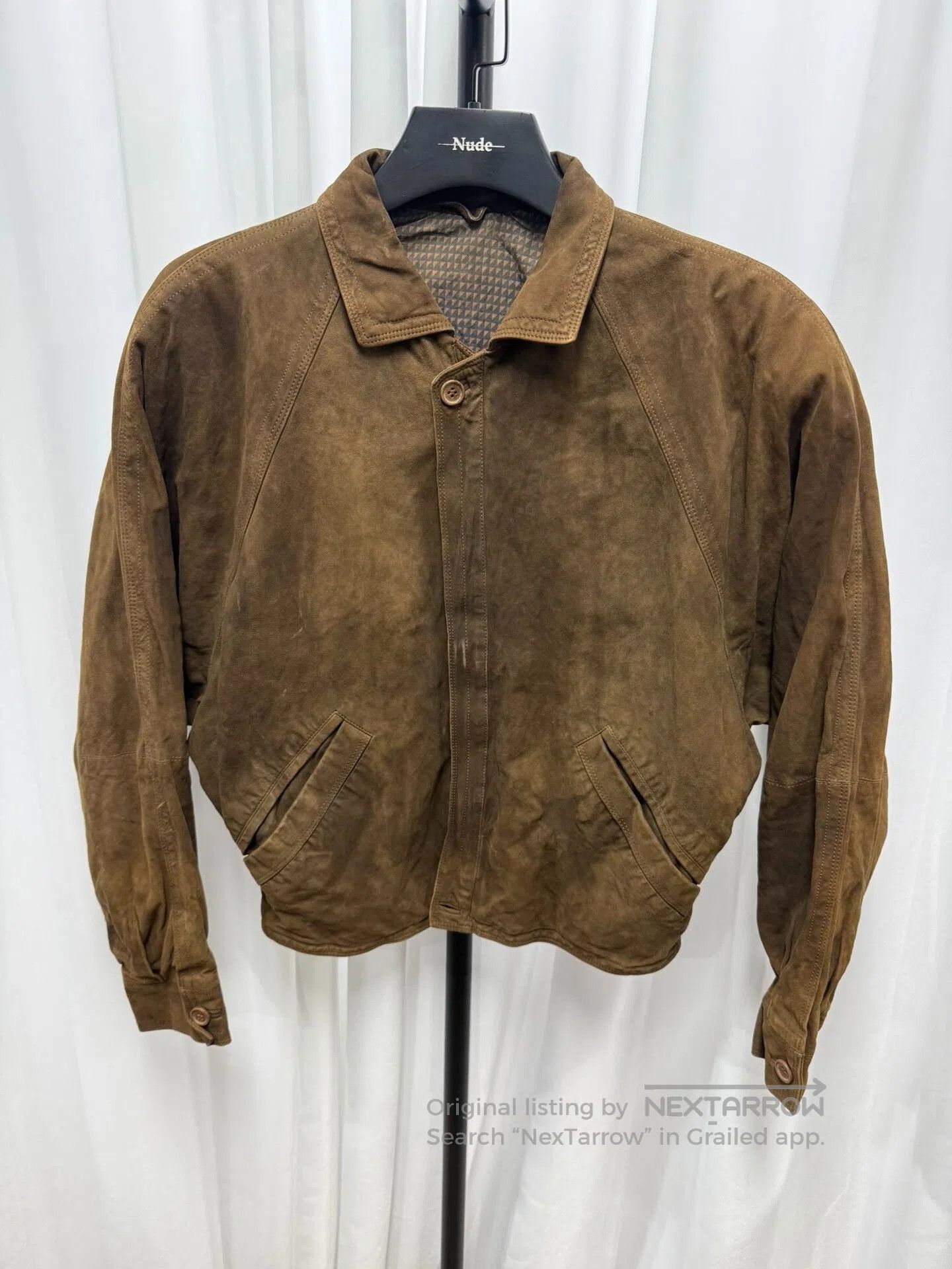 Dries Van Noten Dries van Noten Riri Zip Suede Jacket. Size US M / EU 48-50 / 2 - 1 Thumbnail