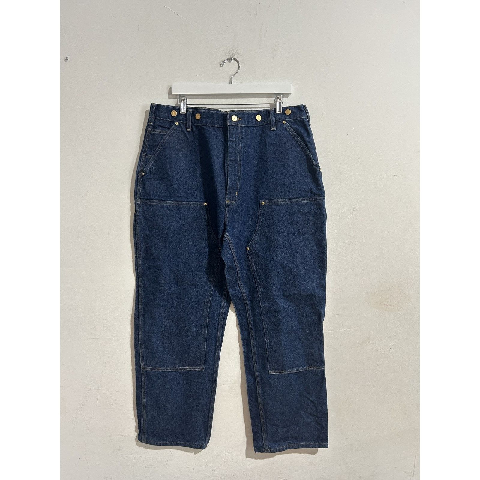 Carhartt CARHARTT INDIGO DENIM DOUBLE KNEE SIZE 40 Size US 40 / EU 56 - 1 Thumbnail