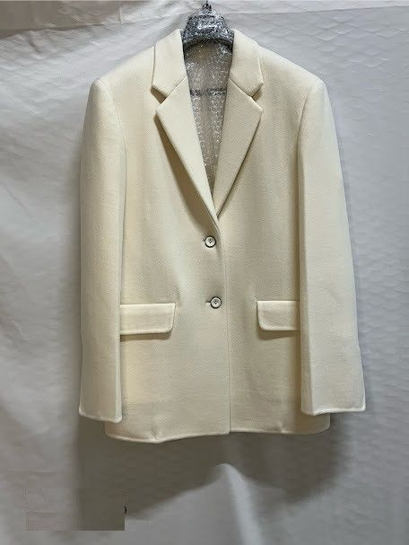 Jil Sander o1loc1c1224 Jacket in White Size S / US 4 / IT 40 - 1 Preview