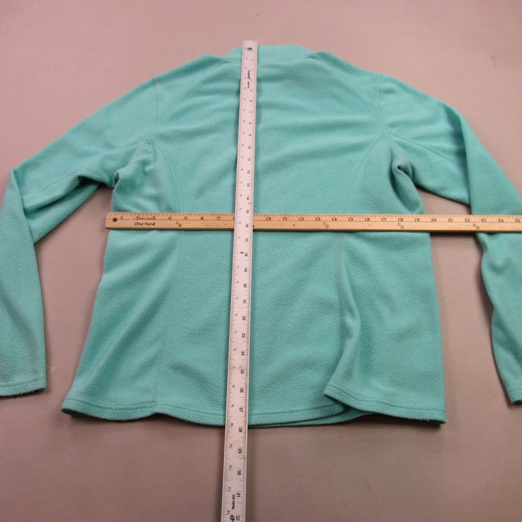 The North Face The North Face Pullover Womens Medium Long Sleeve 1/4 Zip Green Lightweight Size M / US 6-8 / IT 42-44 - 7 Thumbnail