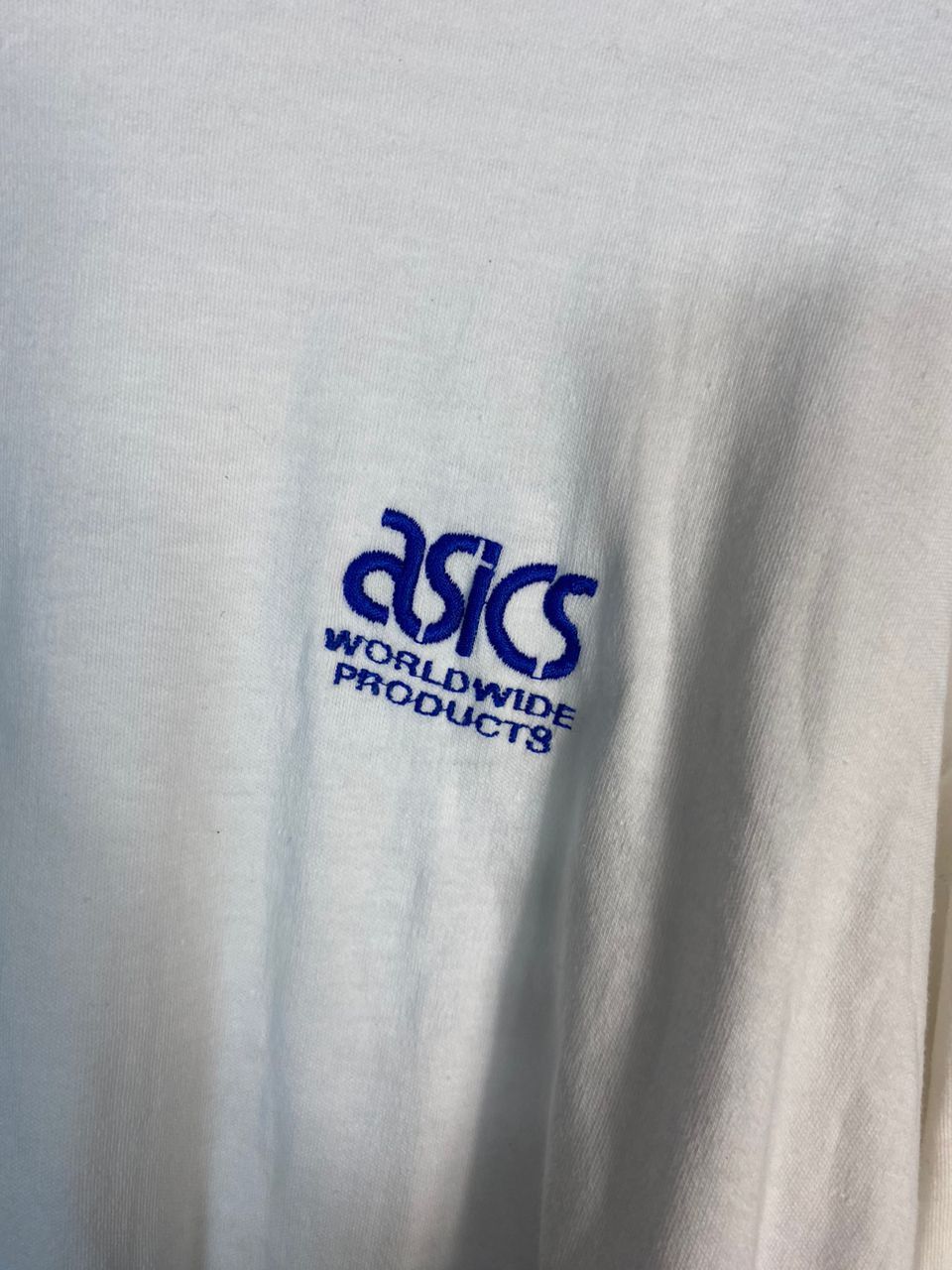 Asics × Vintage Vintage asics worldwide long sleeve tshirt Size US L / EU 52-54 / 3 - 4 Thumbnail