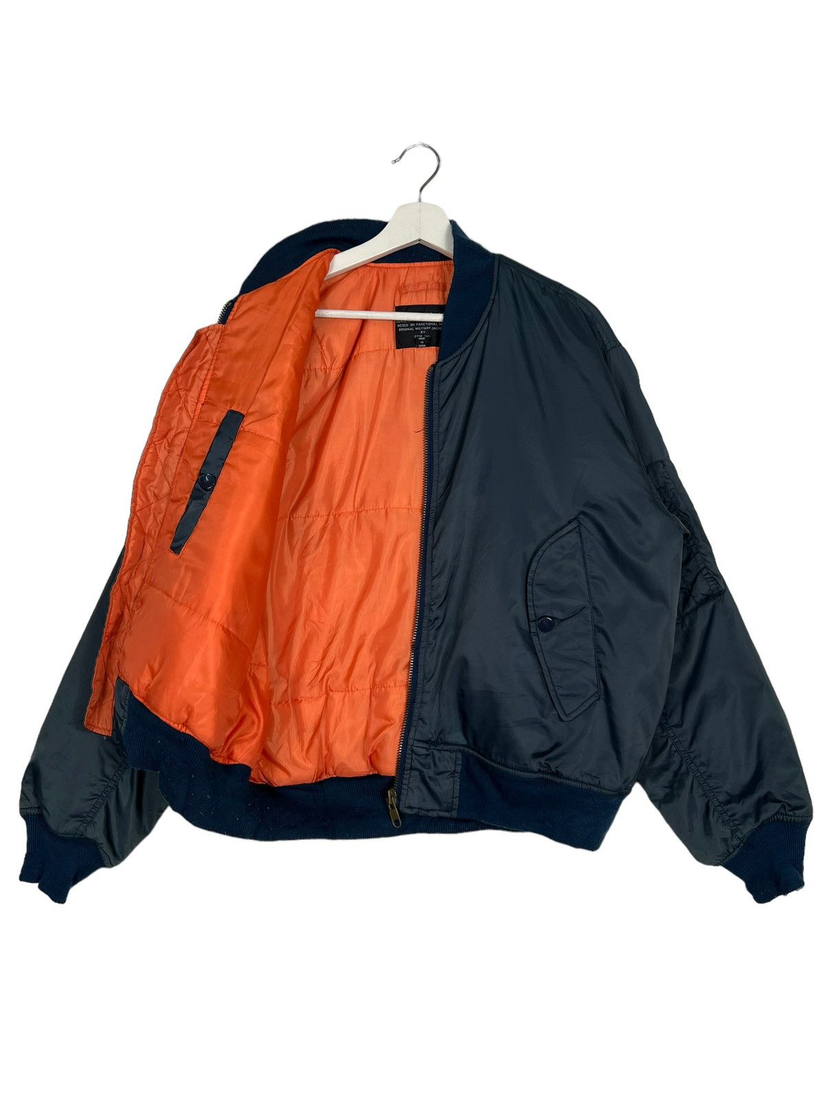Japanese Brand 🔥 RARE RIOT RIOT MA 1 OTW BOMBER JACKET Size US M / EU 48-50 / 2 - 9 Thumbnail