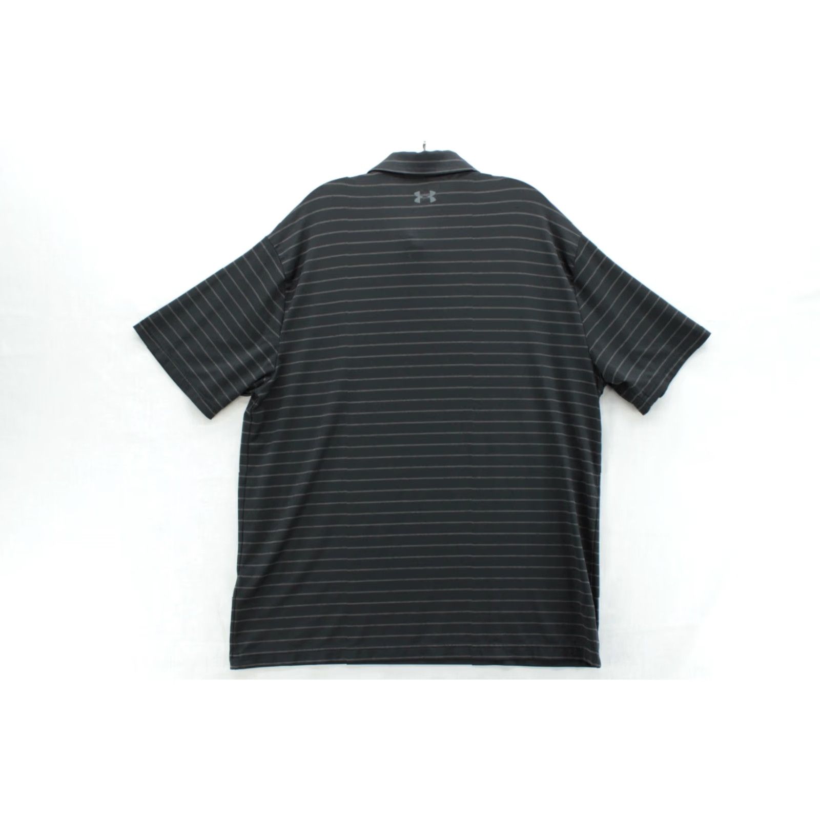Under Armour Under Armour The Playoff Polo Shirt Mens XL Black Striped Short Sleeve Polo Preppy Shirt Size US XL / EU 56 / 4 - 3 Thumbnail