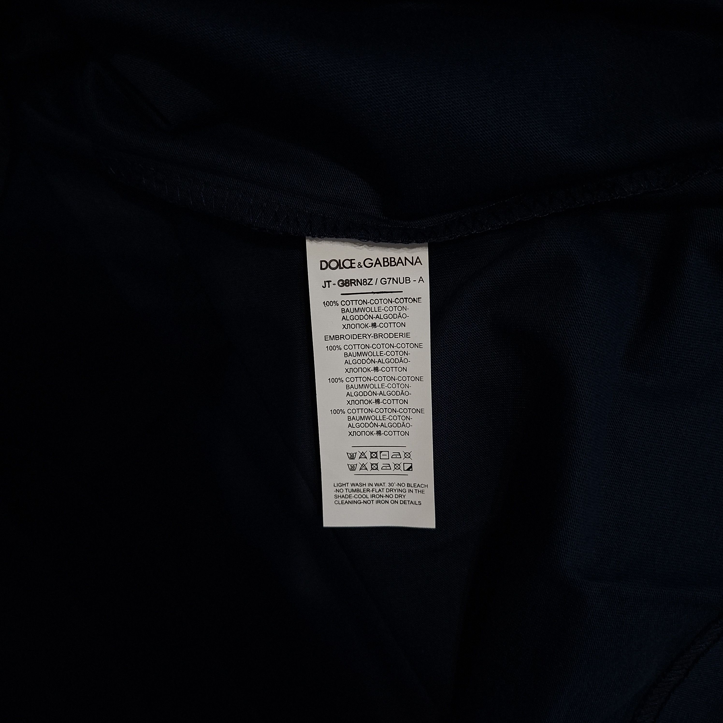 Dolce & Gabbana Dolce Gabbana t shirt size L 50 Size US L / EU 52-54 / 3 - 5 Thumbnail