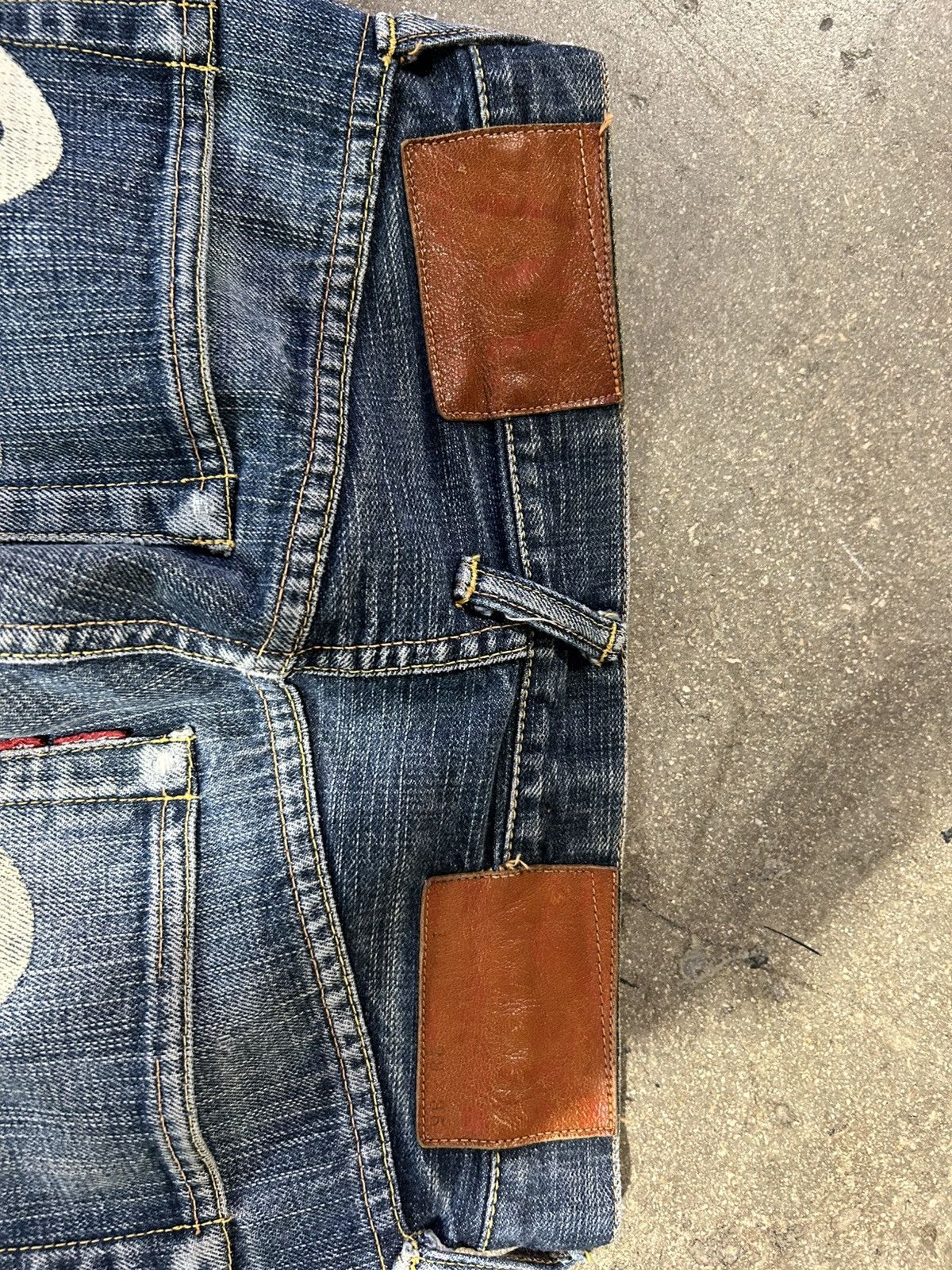 Evisu Evisu McDonald's Selvedge Denim Jeans Size US 27 - 5 Thumbnail