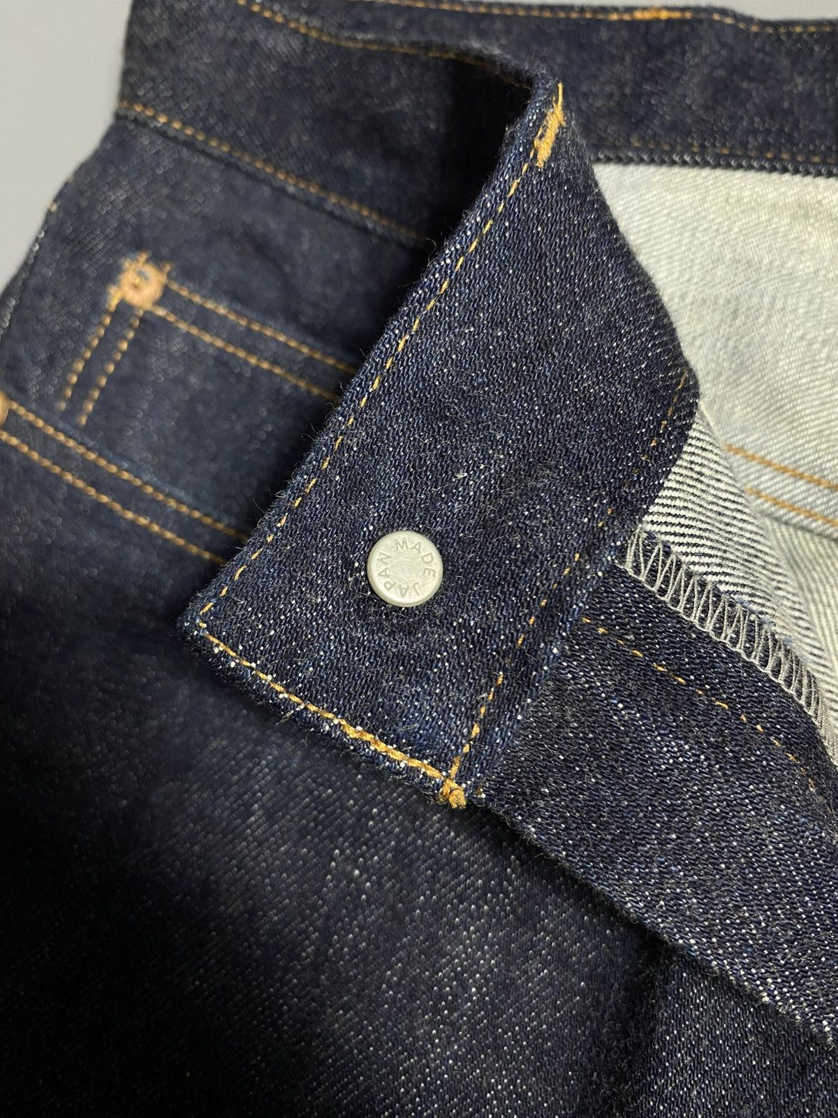 KOJIMA GENES KOJIMA GENES Japan Nice Design Indigo Jeans Size US 30 / EU 46 - 12 Thumbnail