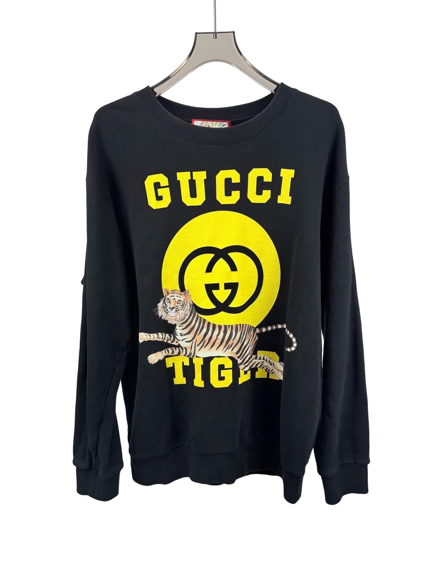 Gucci Gucci Tiger Print Logo Sweatshirt L Size US L / EU 52-54 / 3 - 1 Thumbnail