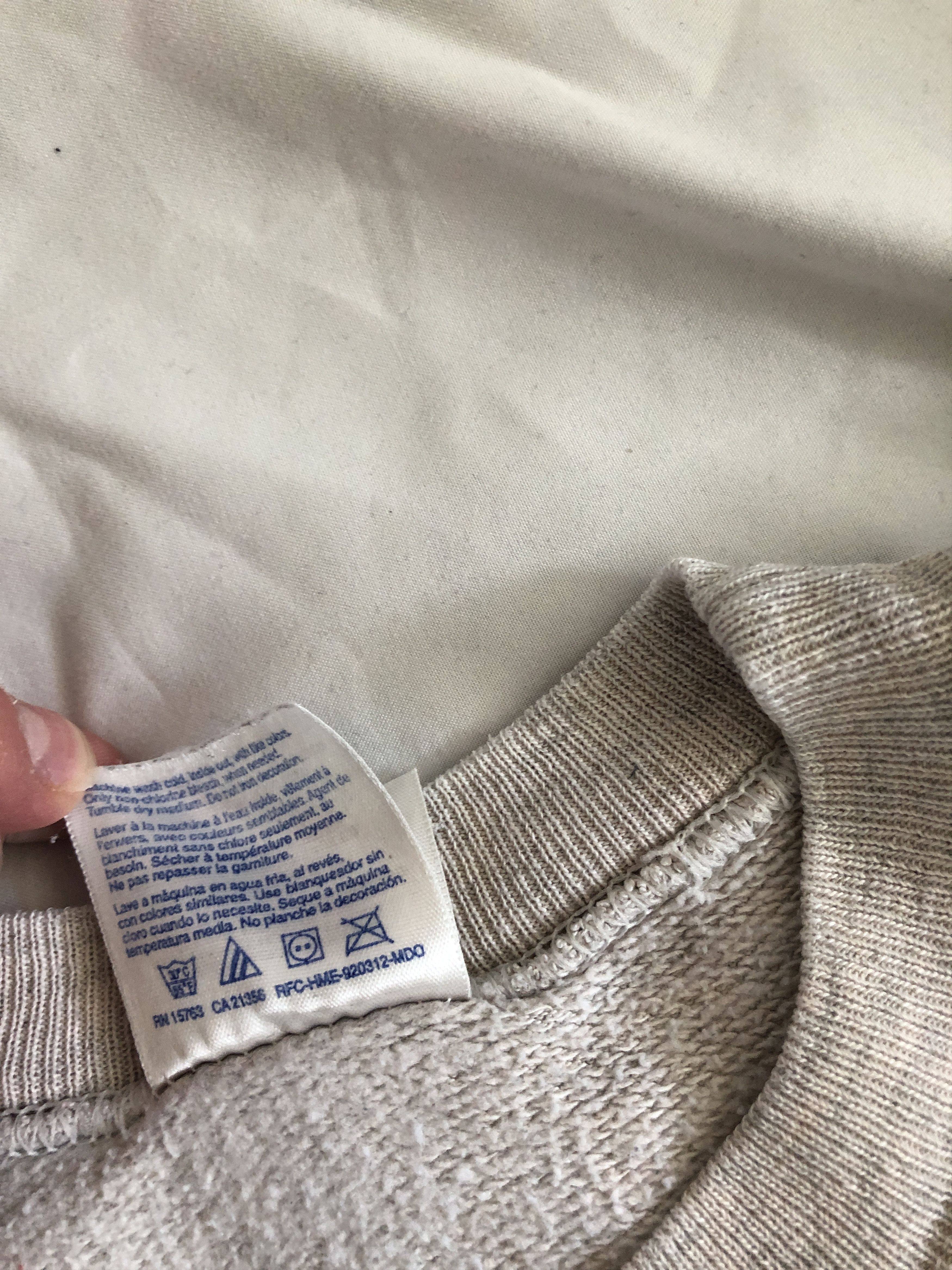 Vintage Distressed Vintage crewneck Hanes+ Berkley Size US XXS / EU 40 - 5 Thumbnail