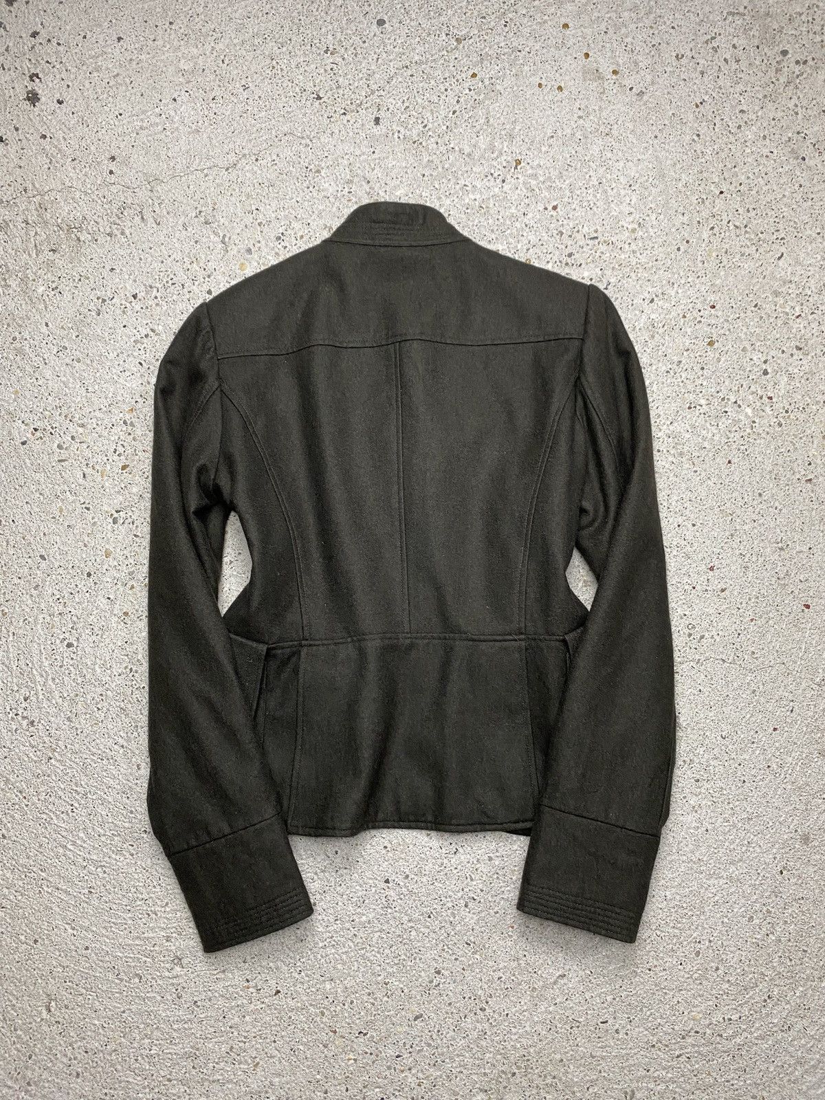 Japanese Brand Khaki blazer napoleon jacket gold y2k wool avant garde Size M / US 6-8 / IT 42-44 - 9 Thumbnail