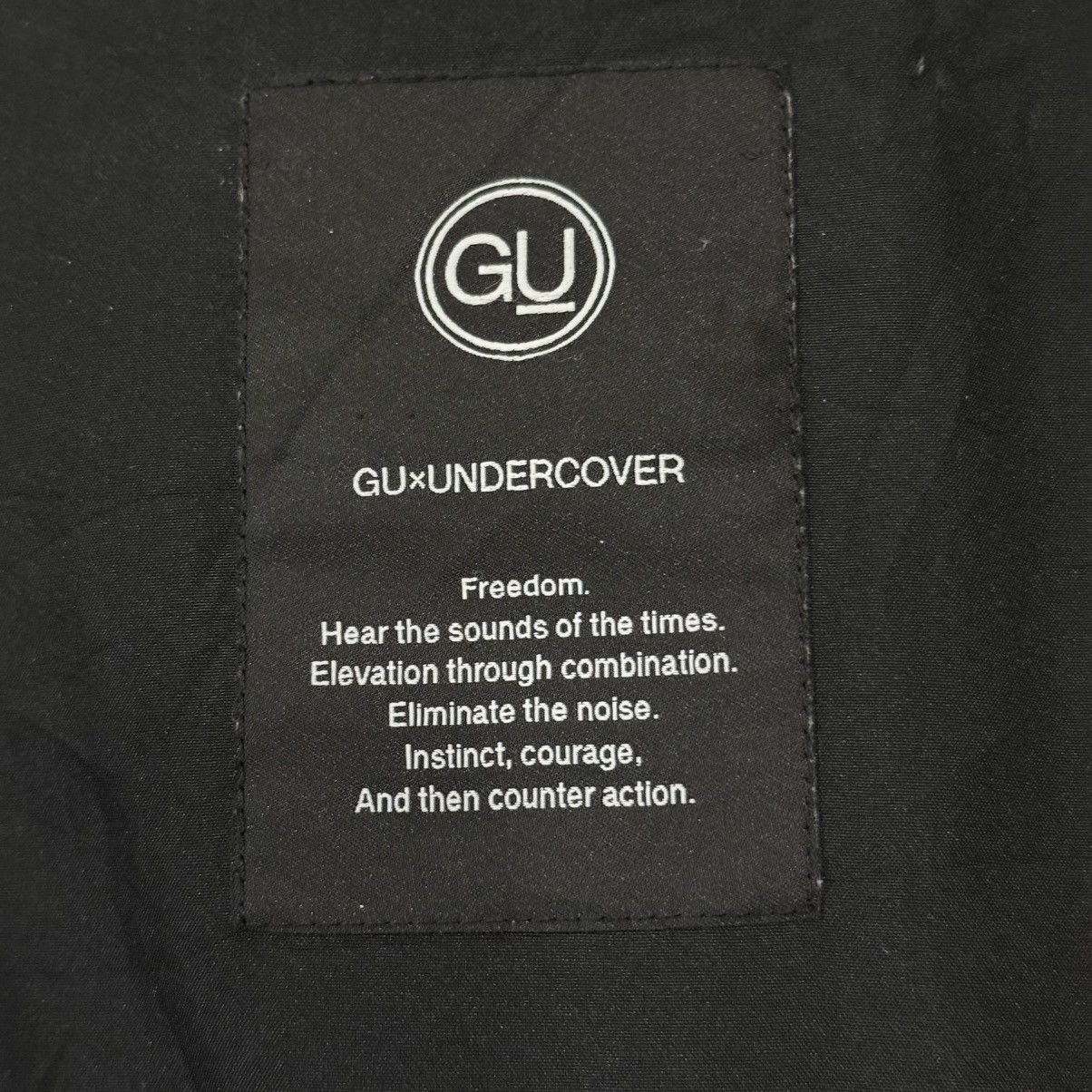 Undercover Vintage Undercover X GU Double Collar Faux Leather Jacket Size US M / EU 48-50 / 2 - 21 Thumbnail