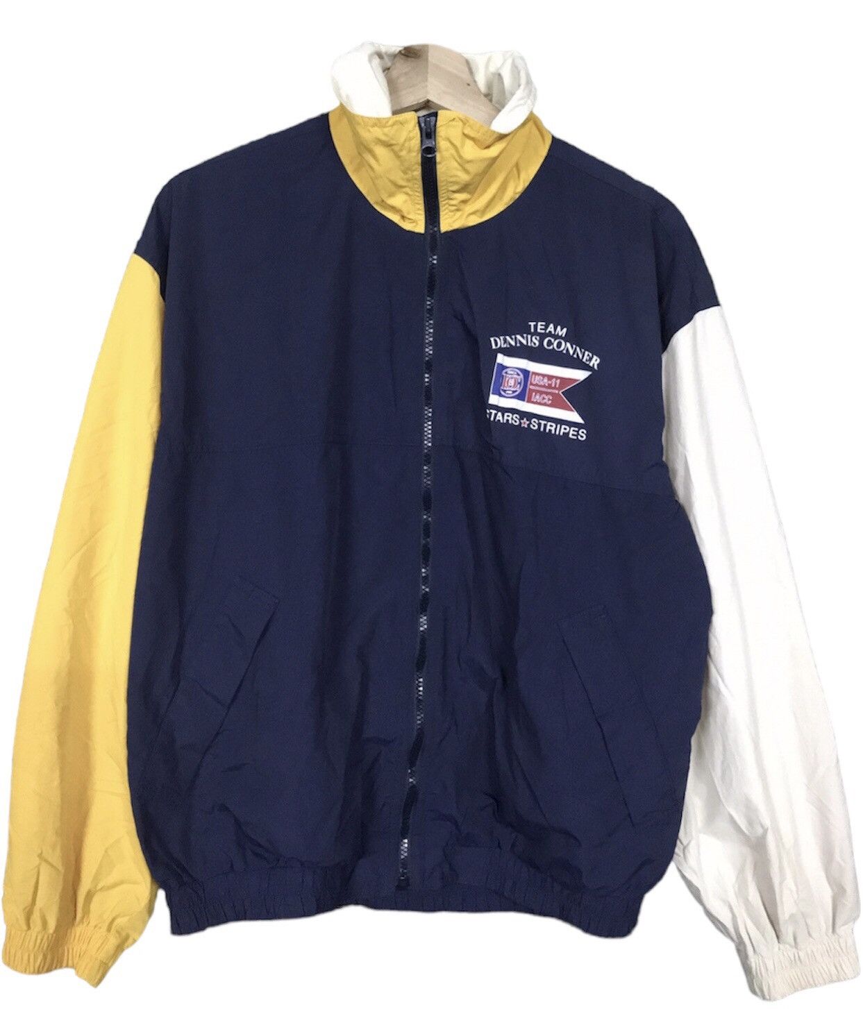 Vintage Dennis Conner Jaket Windbraker Fullzip Size US M / EU 48-50 / 2 - 1 Thumbnail