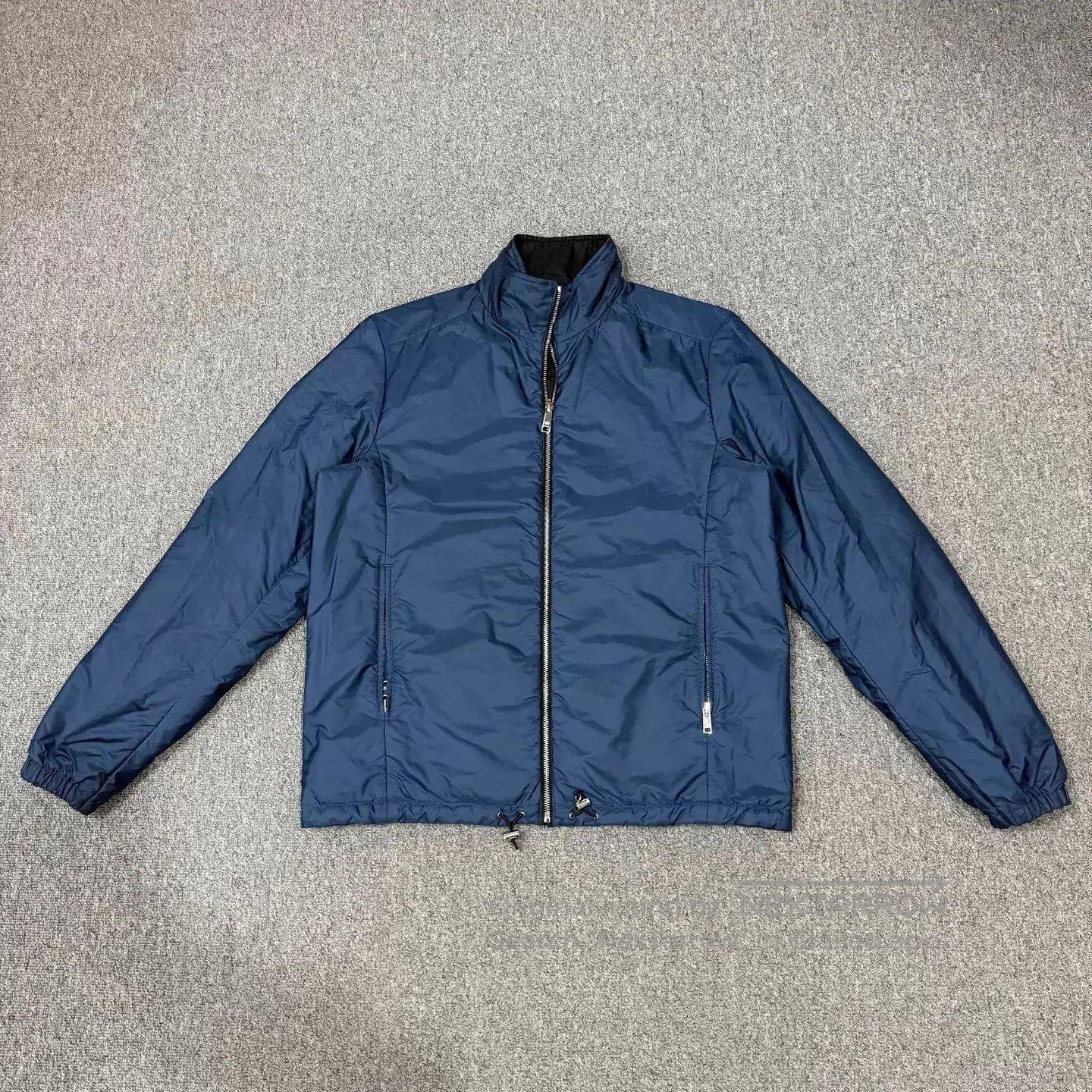 Prada Black Lightweight Zip-Up Jacket. Size US L / EU 52-54 / 3 - 2 Thumbnail