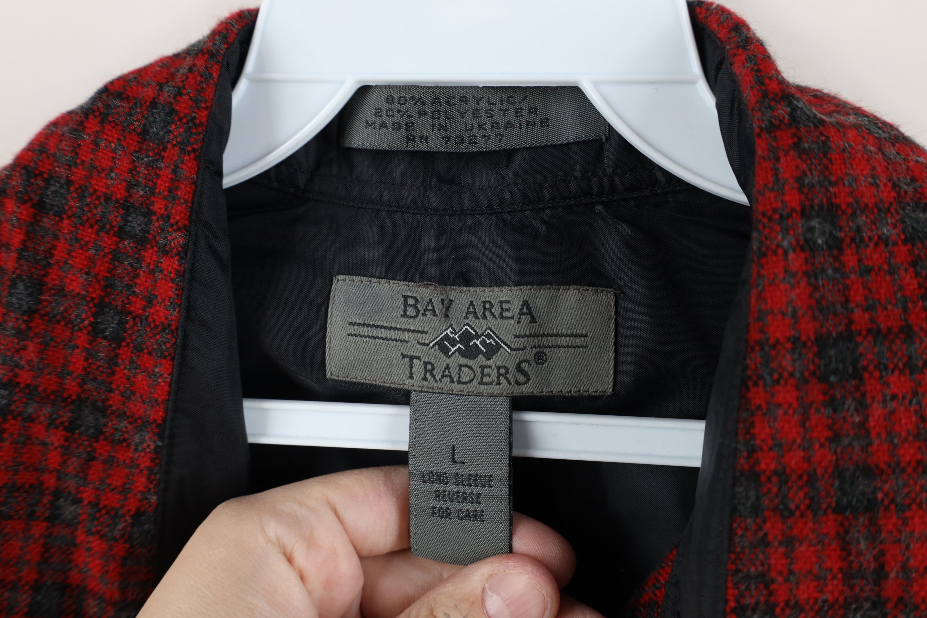 Vintage Deadstock Vintage Streetwear Pocket Collared Button Shirt Size US L / EU 52-54 / 3 - 9 Thumbnail