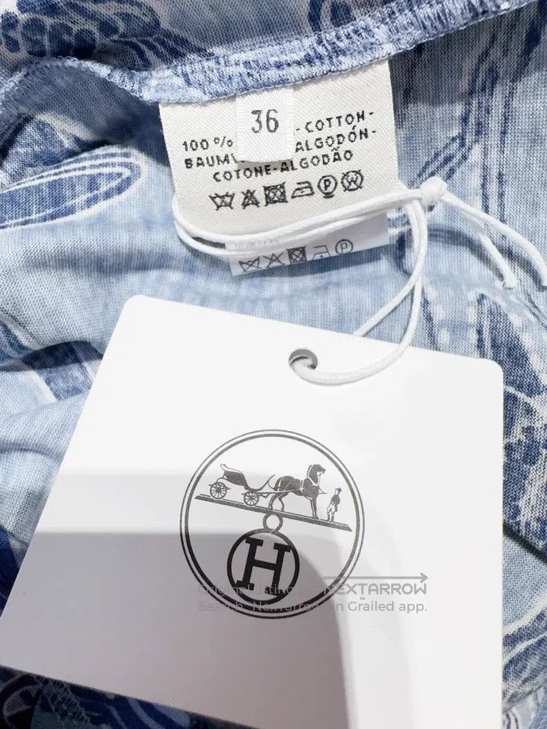 Hermes Hermes Short Sleeve Size XS / US 0-2 / IT 36-38 - 4 Thumbnail