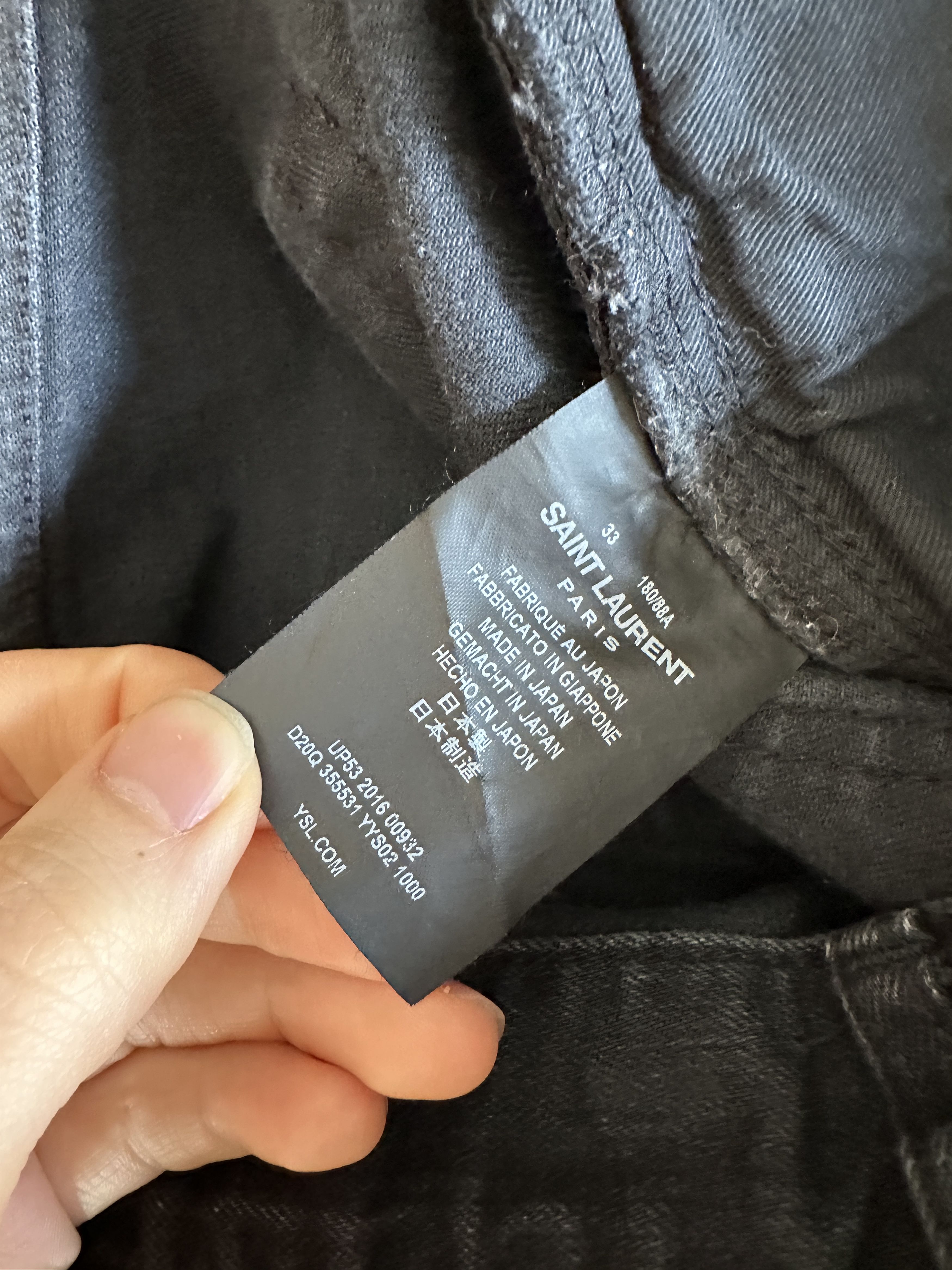 Hedi Slimane Saint Laurent Hedi Slimane 2016 Skinny Size US 35 - 4 Thumbnail