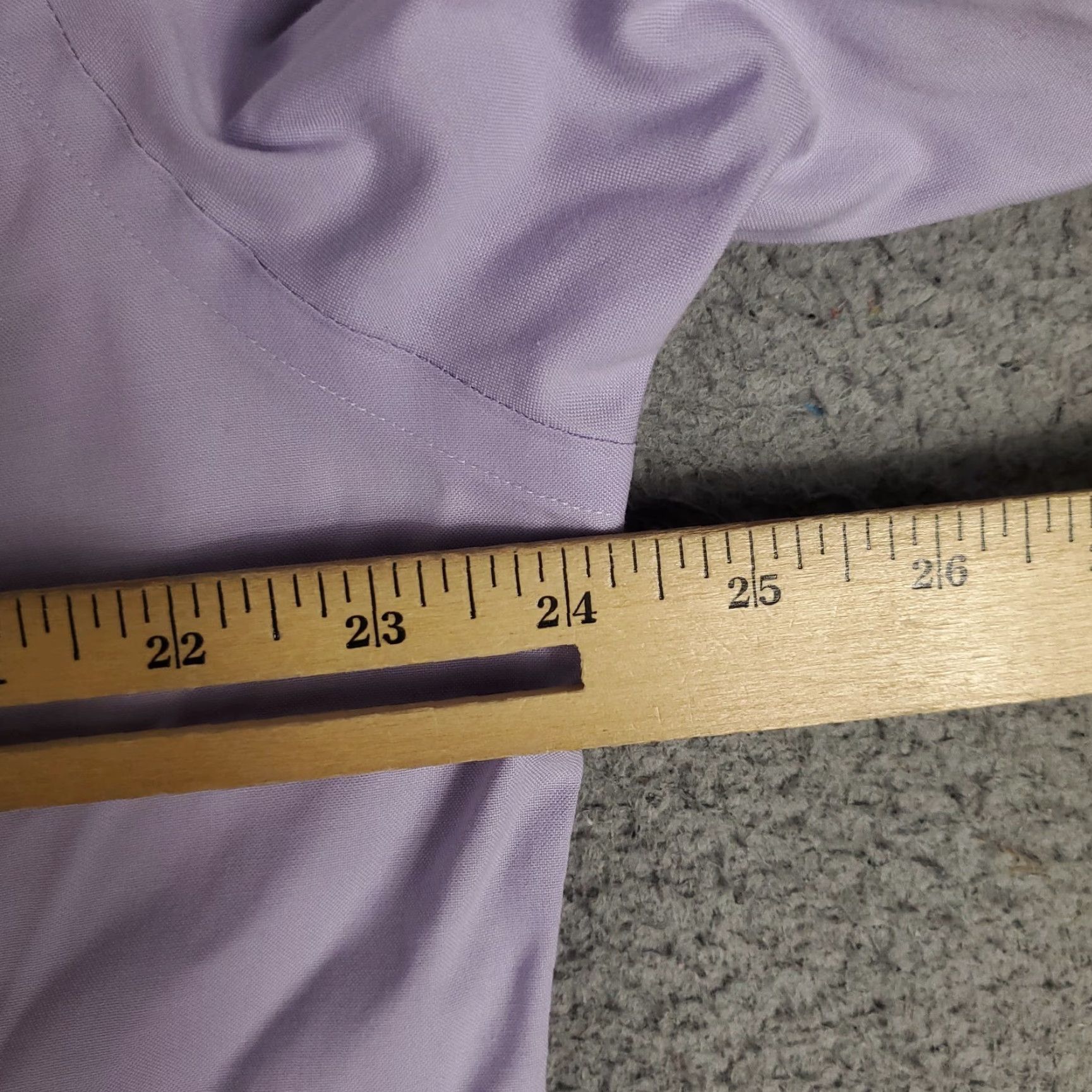 Brooks Brothers Brooks Brothers Dress Shirt Mens Size 17 Purple Long Sleeve Button Up Casual Formal Size 46R - 6 Thumbnail