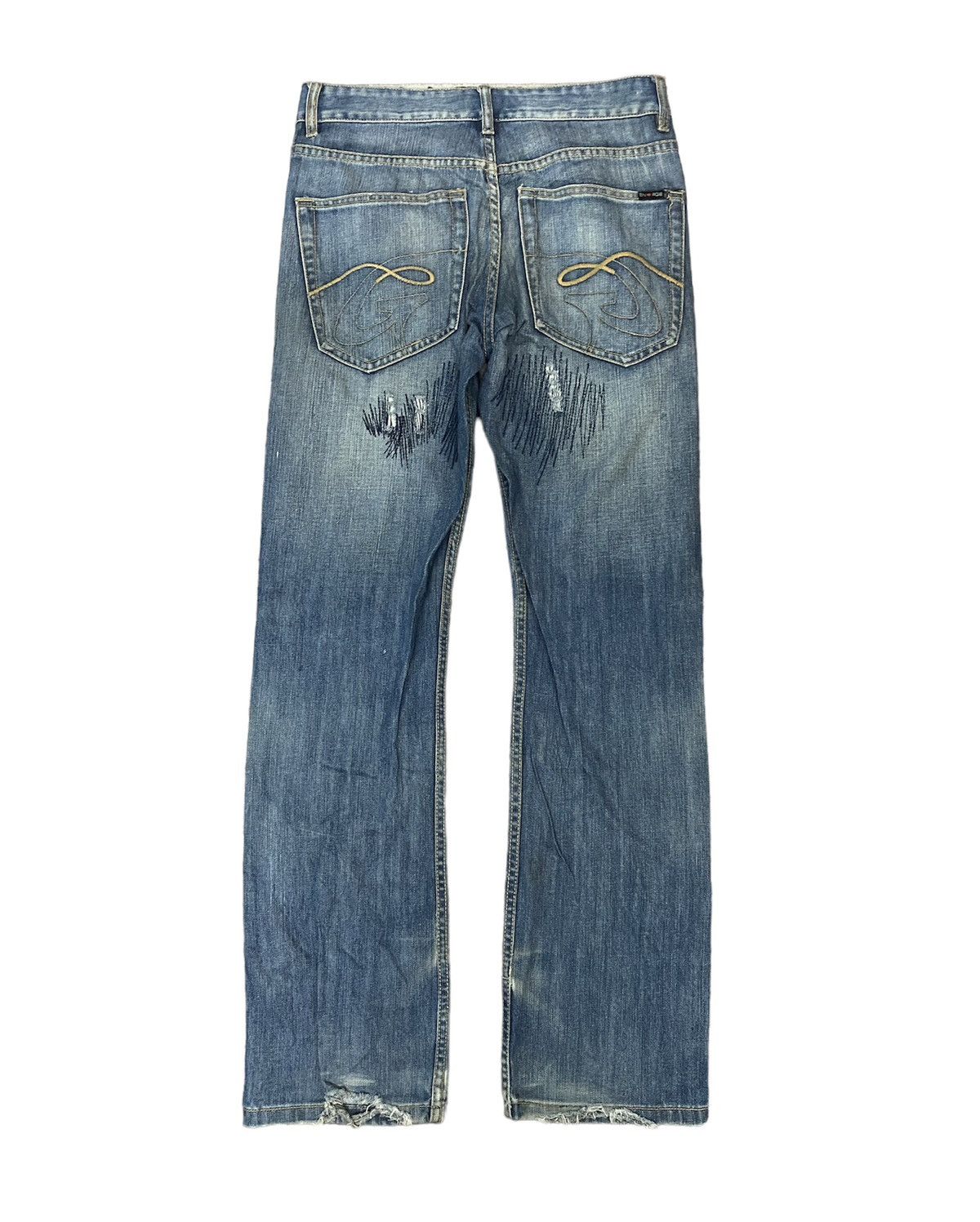 Energie Distressed Denim Energie Punk Style Jeans Size US 30 / EU 46 - 2 Thumbnail