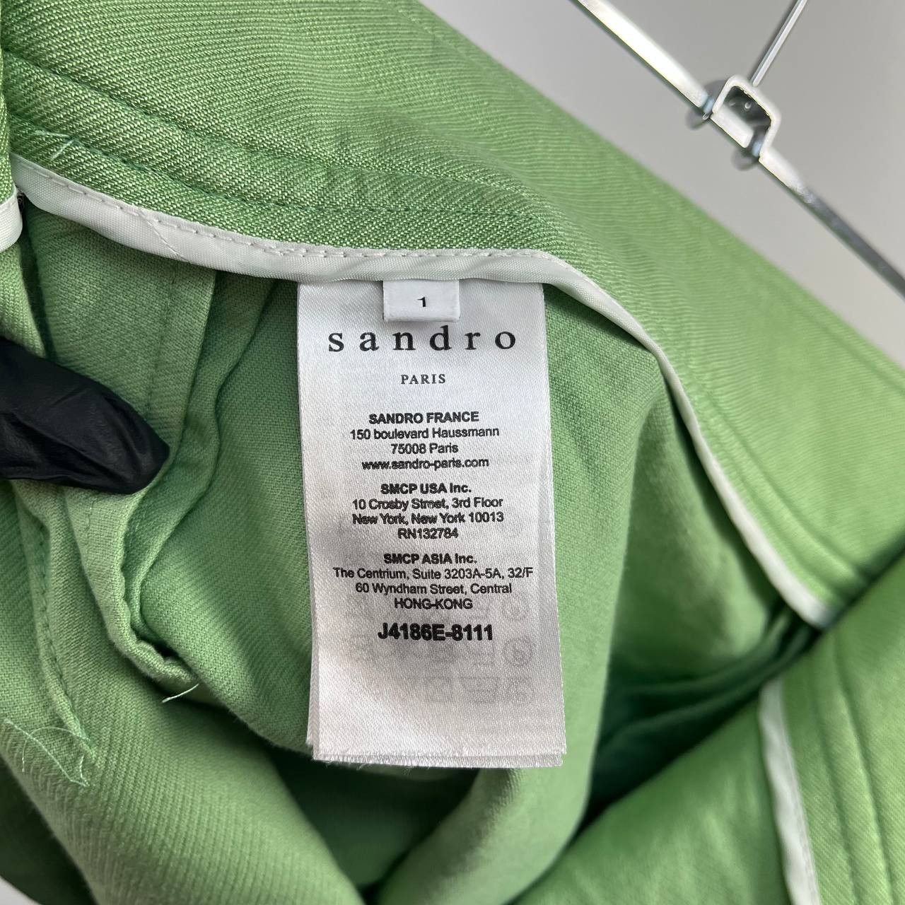 Sandro Sandro Green Mini Skirt High Waist Ruffle Detail Womens Sz S Size S / US 4 / IT 40 - 4 Thumbnail