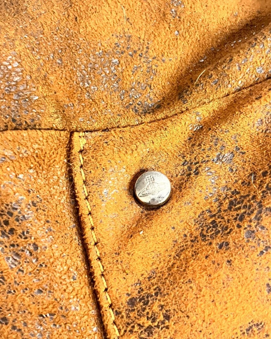 Vintage × Vivienne Westwood Vivienne Westwood Distressed Weekender Bag Size ONE SIZE - 15 Thumbnail