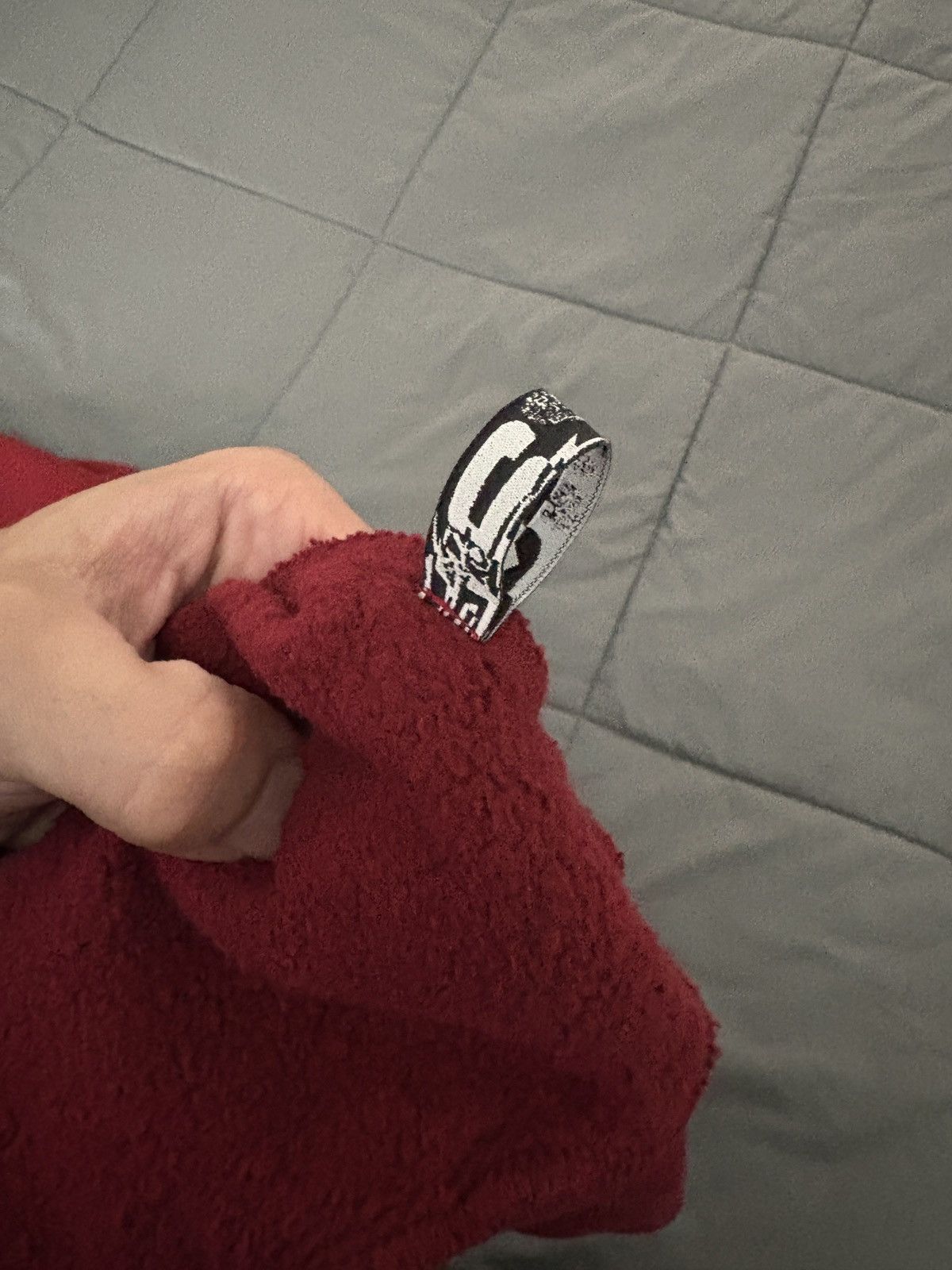 Sp5der hoodie “Maroon”