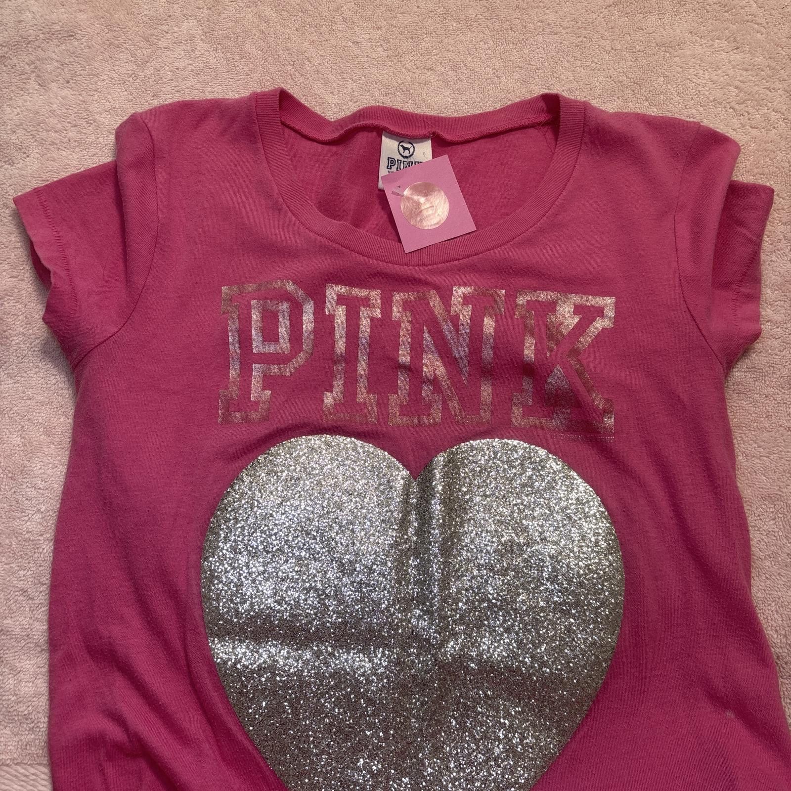 Pink y2k PINK victoria's secret baby tee Size S / US 4 / IT 40 - 3 Thumbnail