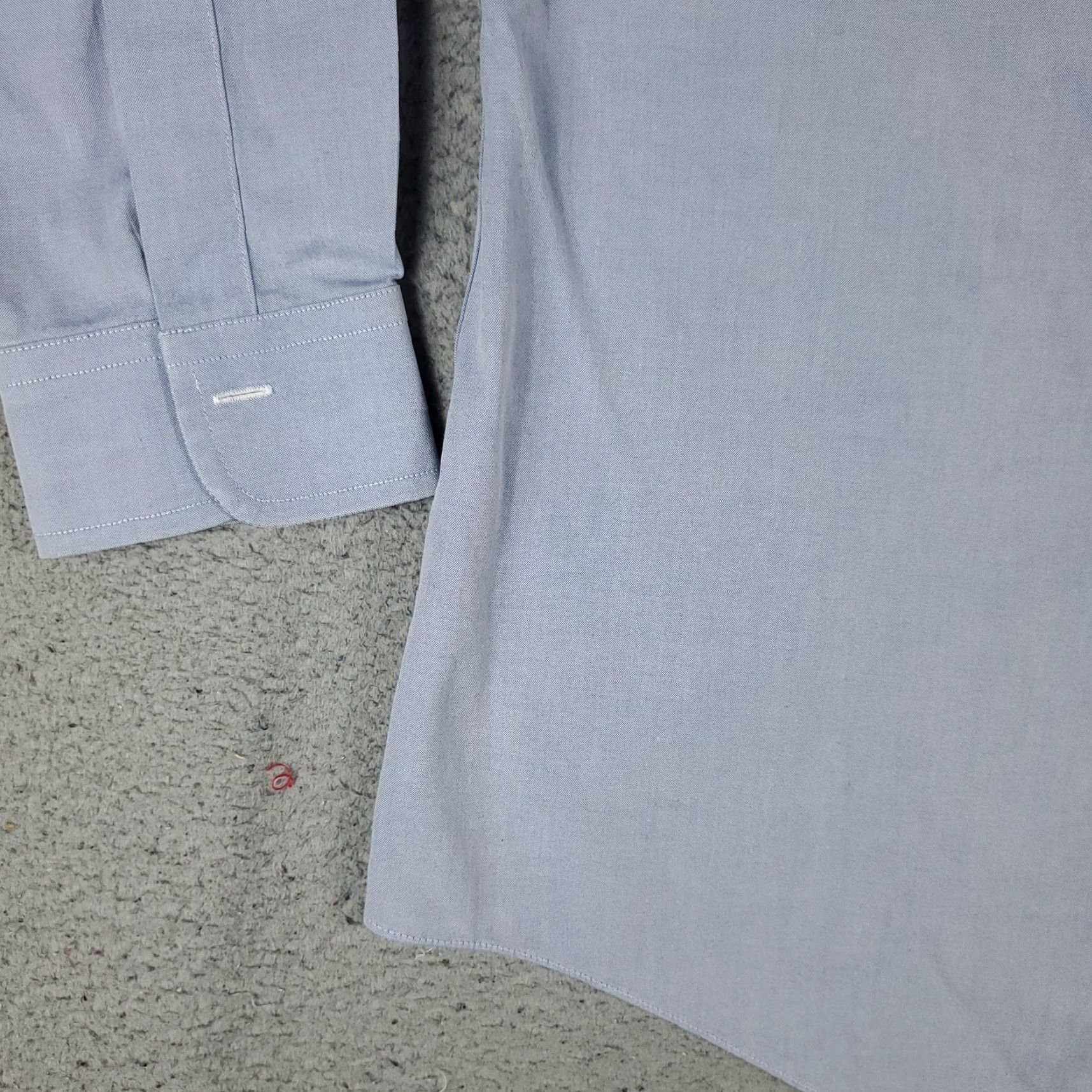 Brooks Brothers Brooks Brothers Shirt Mens Size 16 Blue Regent Dress Button Up Long Sleeve Size 42R - 3 Thumbnail