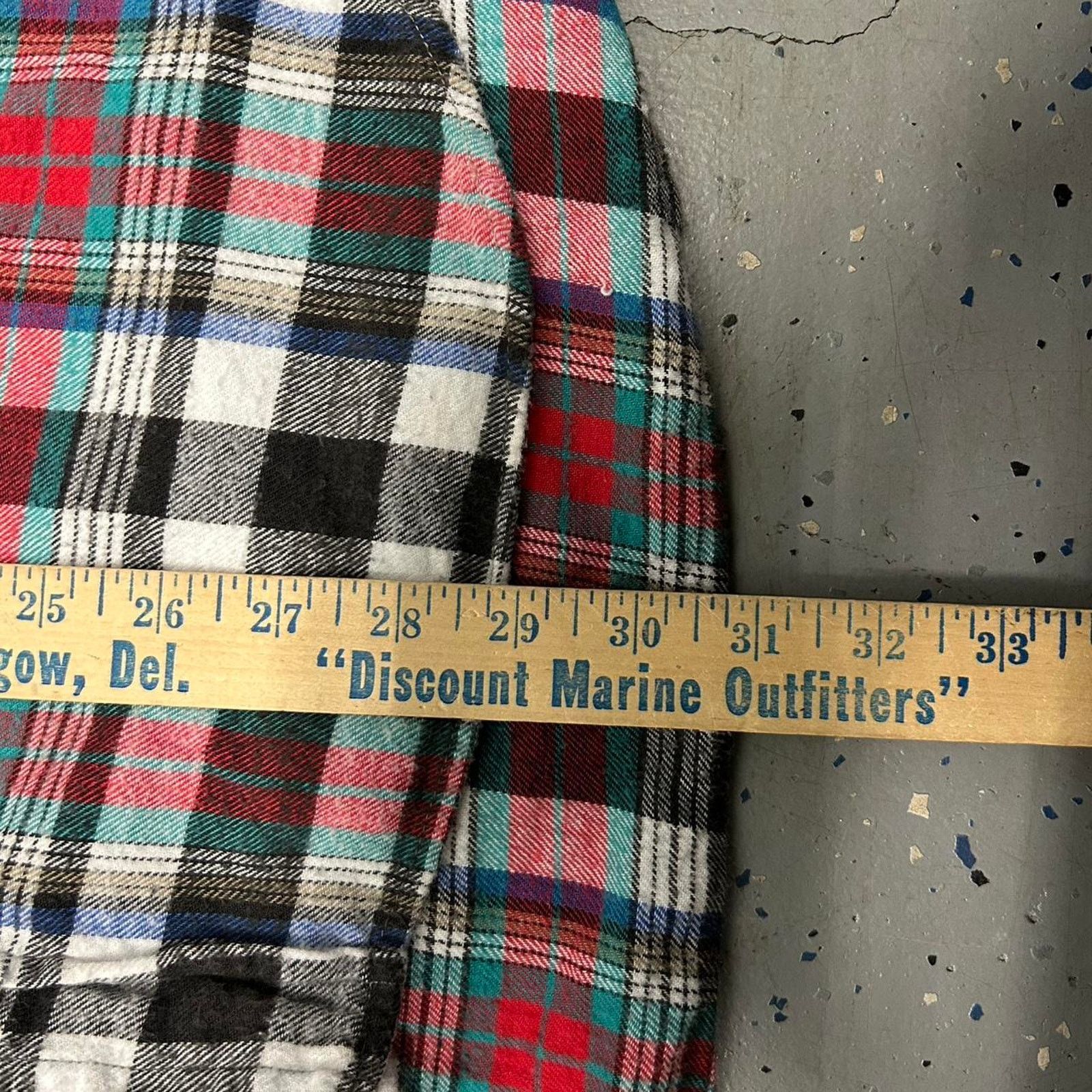 Other VTG Red/Green and black plaid button-up shirt Size US XXL / EU 58 / 5 - 5 Thumbnail