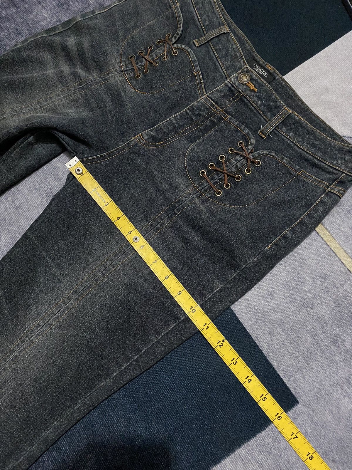 Hysteric Glamour CAROUGE BOOT CUT DENIM PANTS Size US 32 / EU 48 - 11 Thumbnail