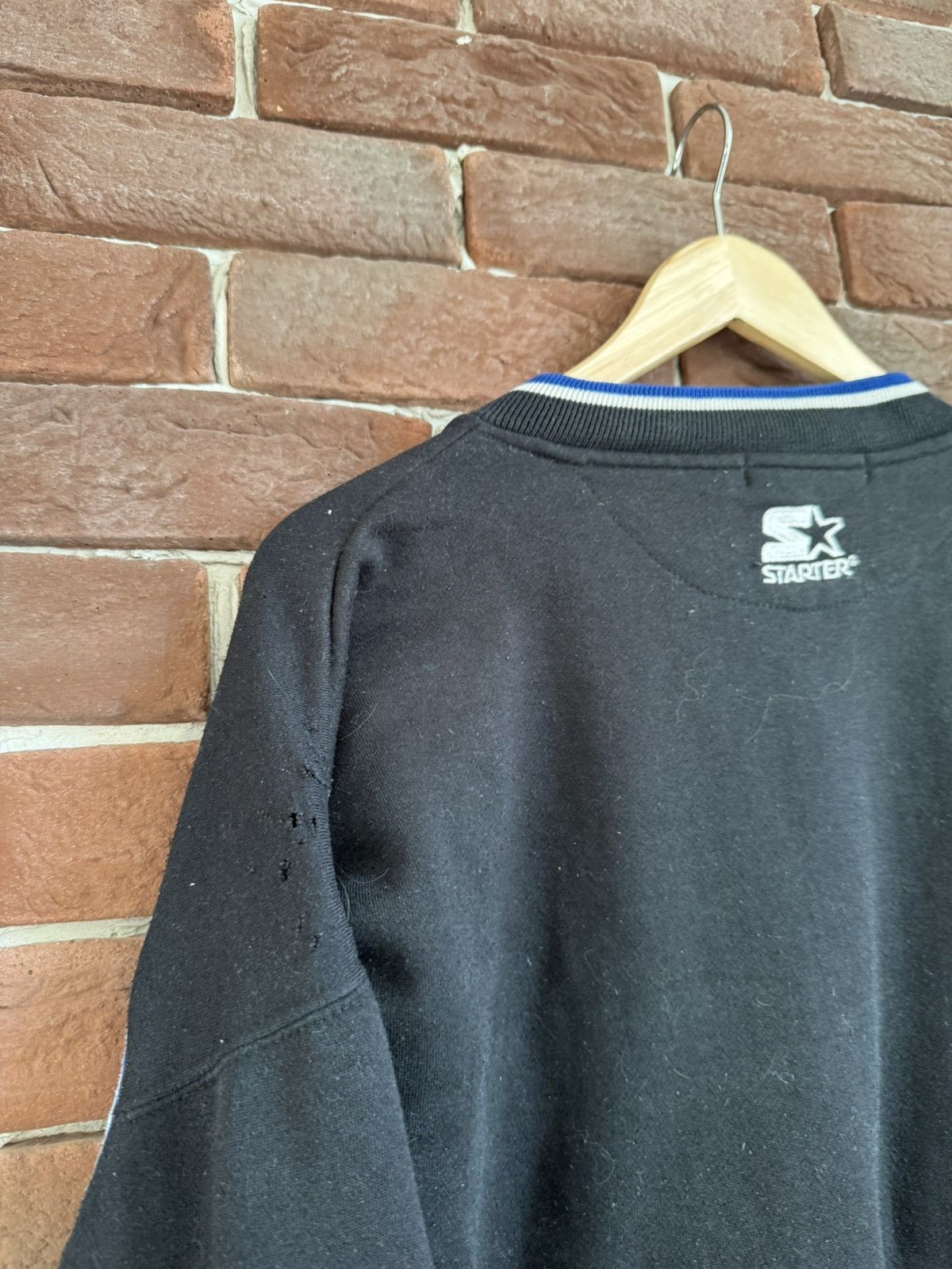 Starter Vintage 90s Starter NBA Orlando Magic L Black Sweatshirt Size US L / EU 52-54 / 3 - 13 Thumbnail