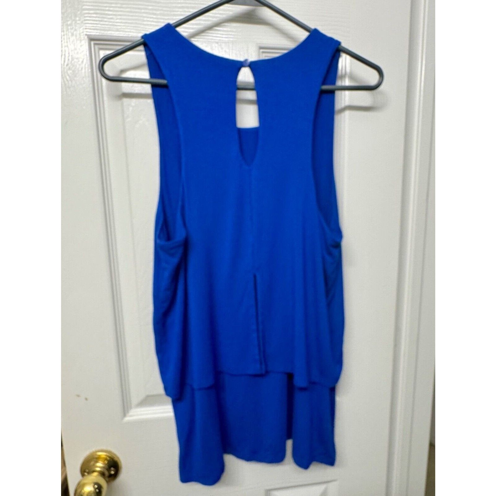 Banana Republic Banana Republic Royal Blue Layered Sleeveless Top Blouse - M Size M / US 6-8 / IT 42-44 - 8 Thumbnail