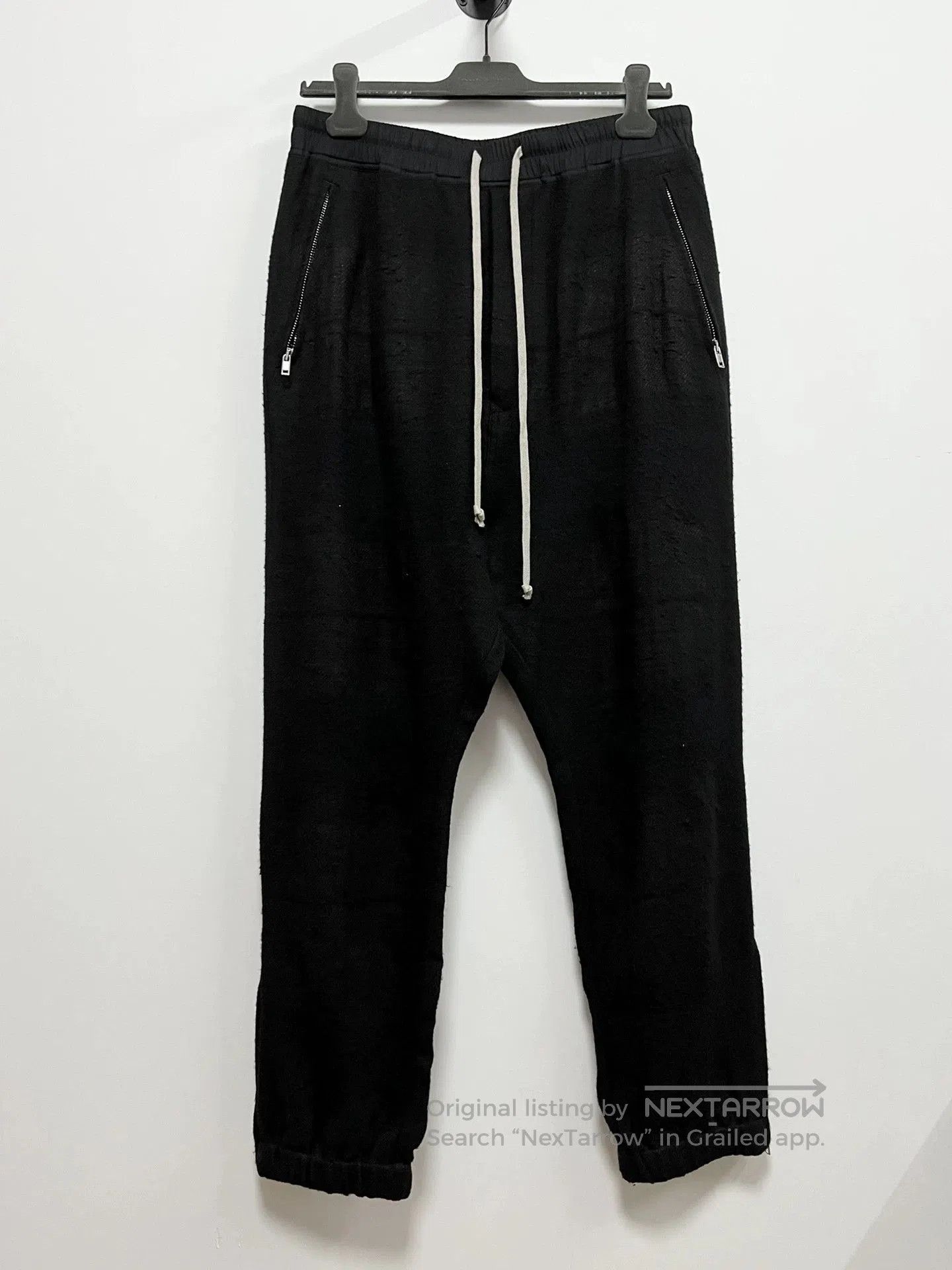 Rick Owens Long Zipper Pants Size 50.
