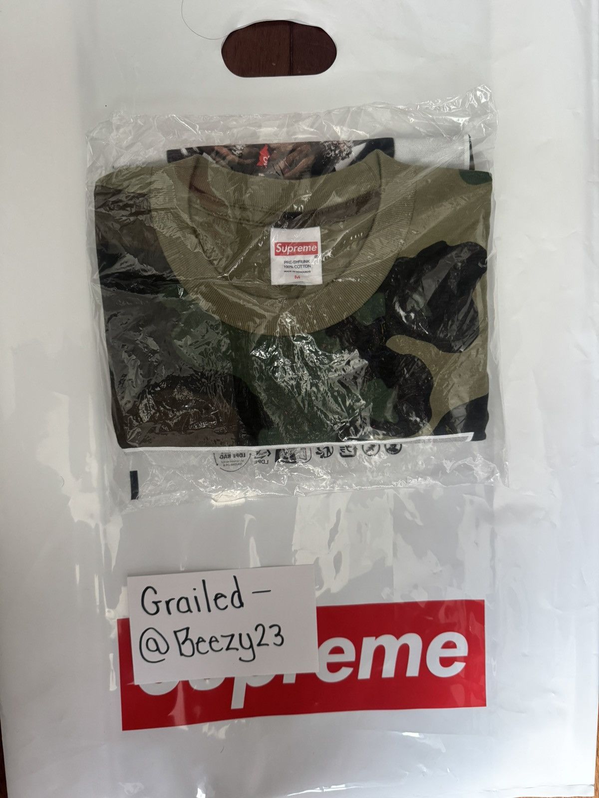 Supreme Playboi Carti Tee Sz M Size US M / EU 48-50 / 2 - 2 Thumbnail