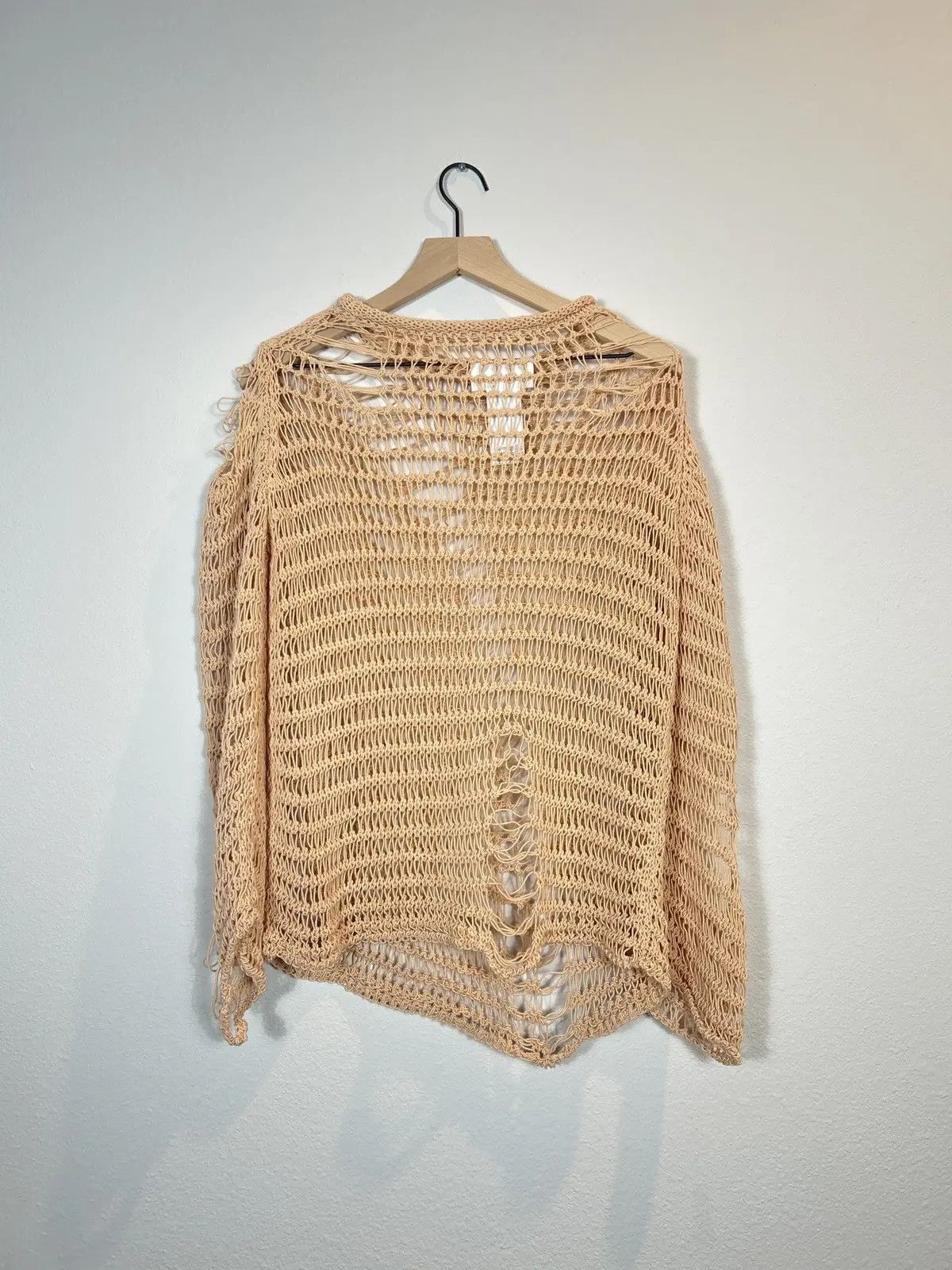 Maison Margiela SS 2016 Fisherman’s Distressed Sweater Size US S / EU 44-46 / 1 - 2 Thumbnail