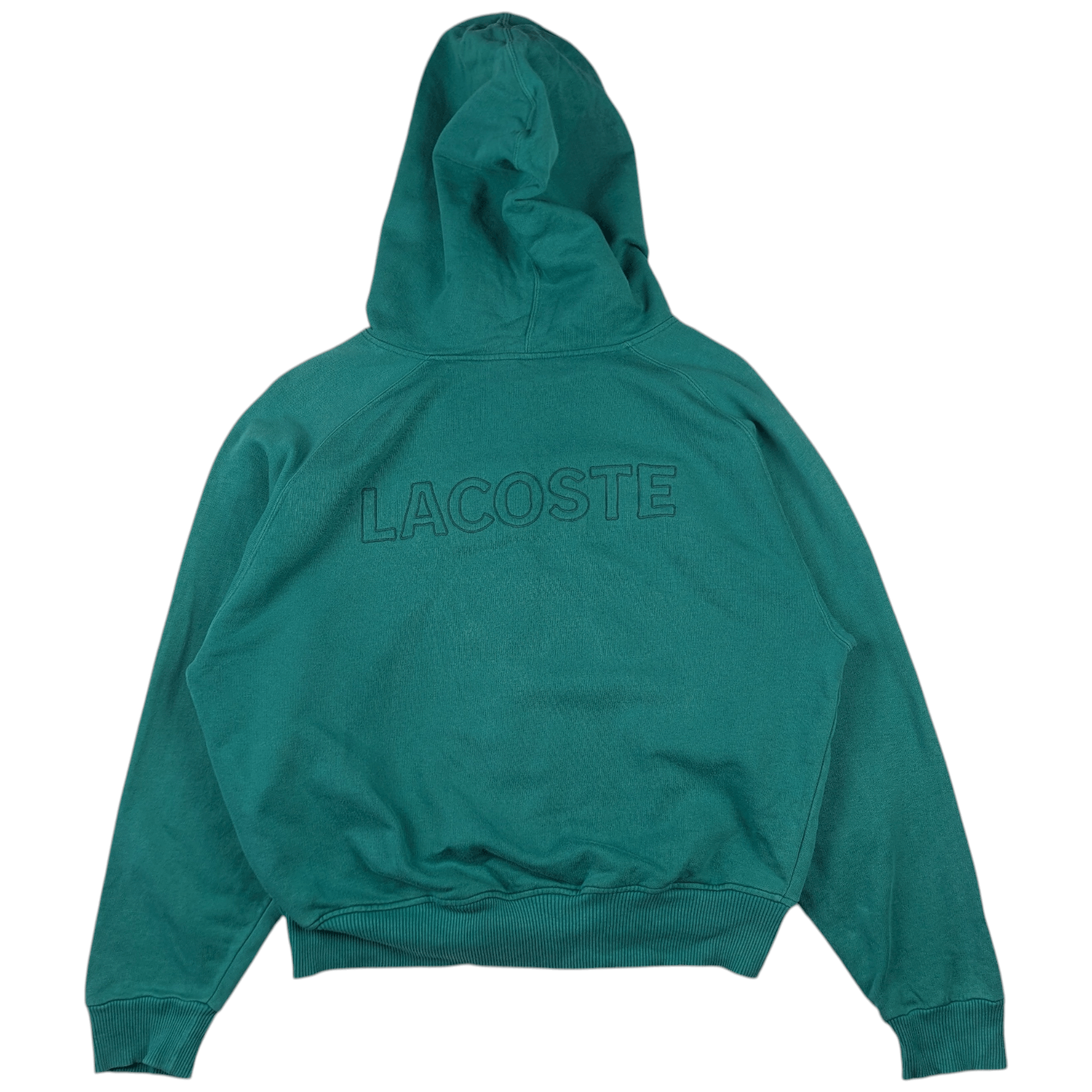 Lacoste LACOSTE Big Spell Out Logo Hoodie Size XL / US 12-14 / IT 48-50 - 7 Thumbnail