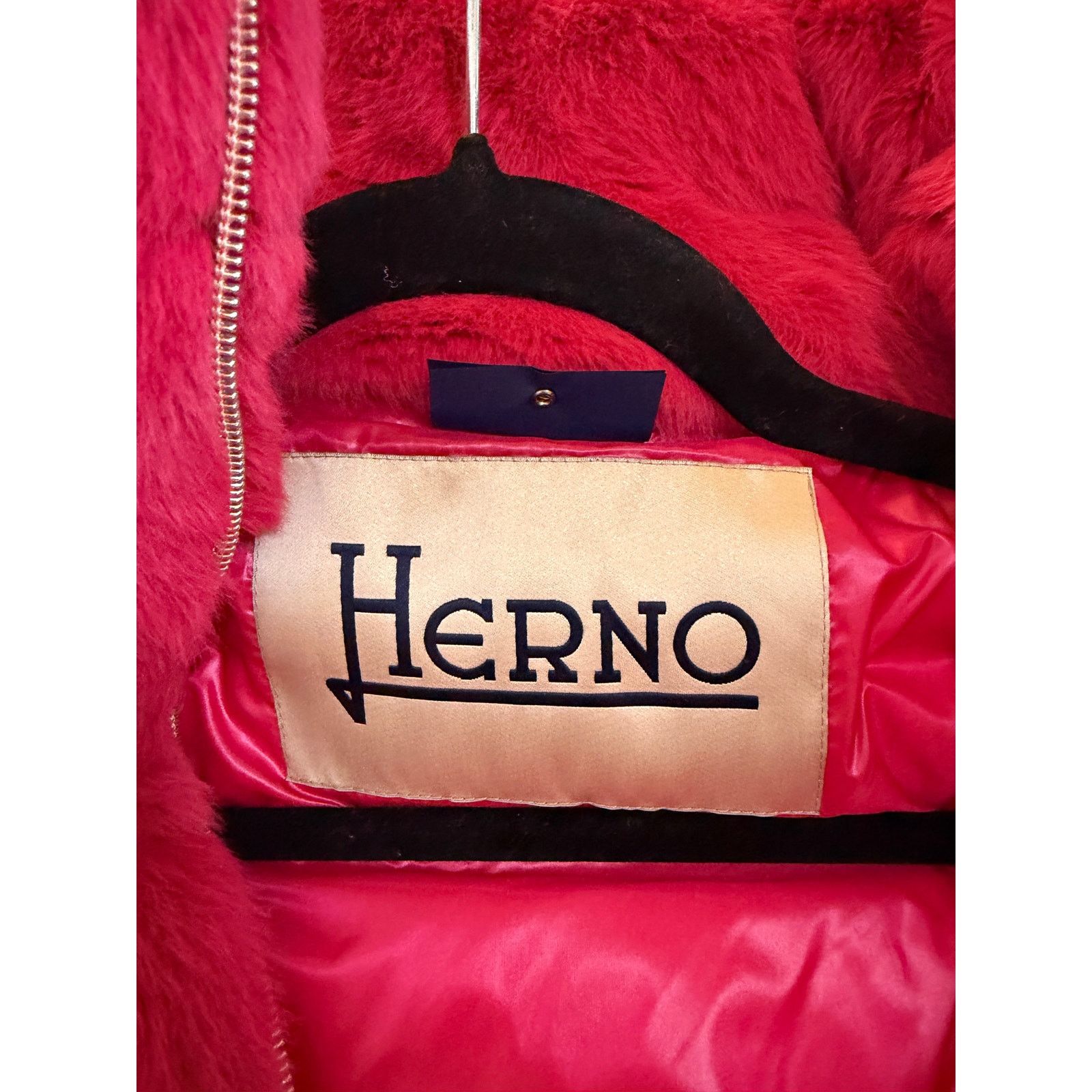 Herno Herno NWT Faux fur down puffer jacket Size S / US 4 / IT 40 - 3 Thumbnail