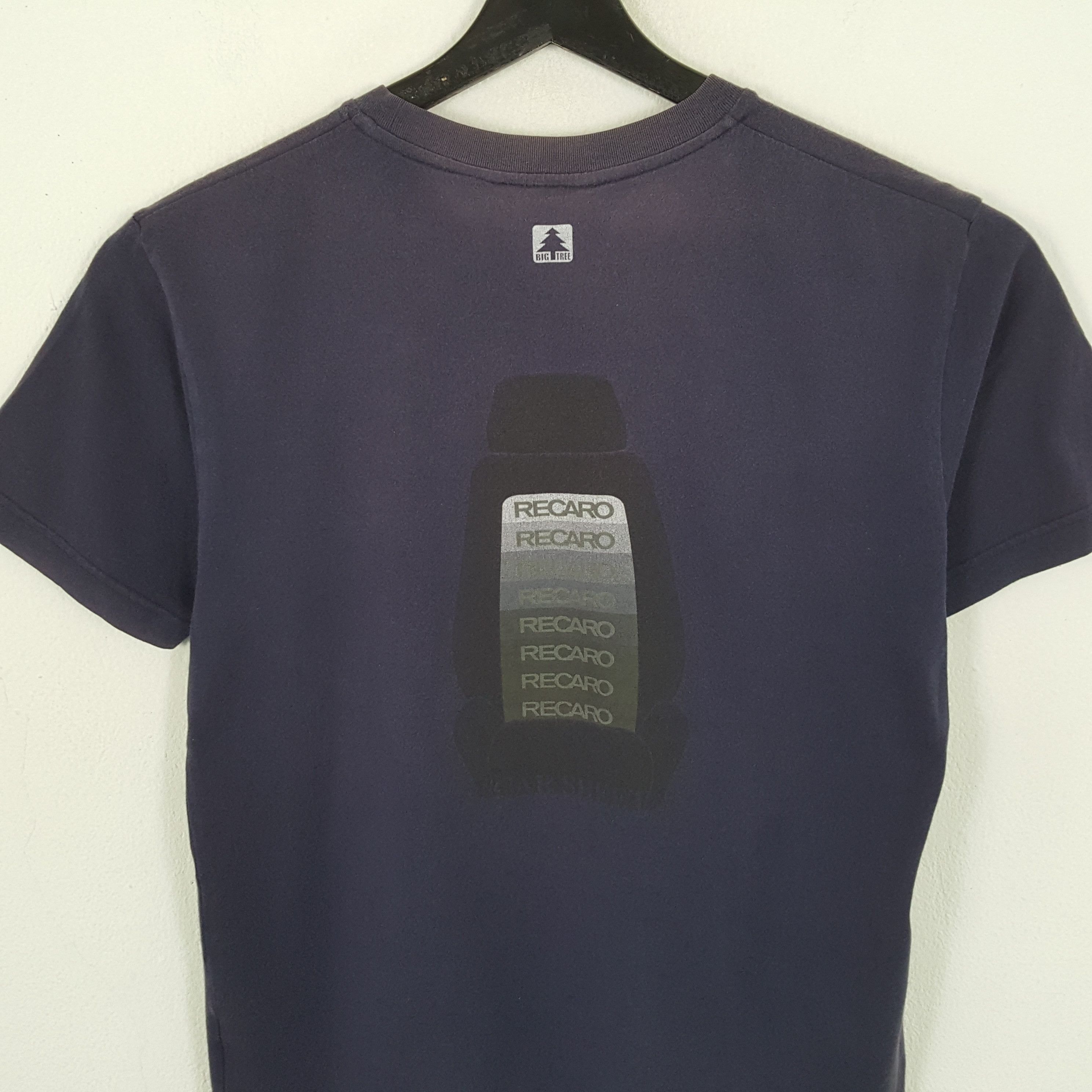 Vintage RECARO Spellout Design Tshirt Size US M / EU 48-50 / 2 - 4 Thumbnail