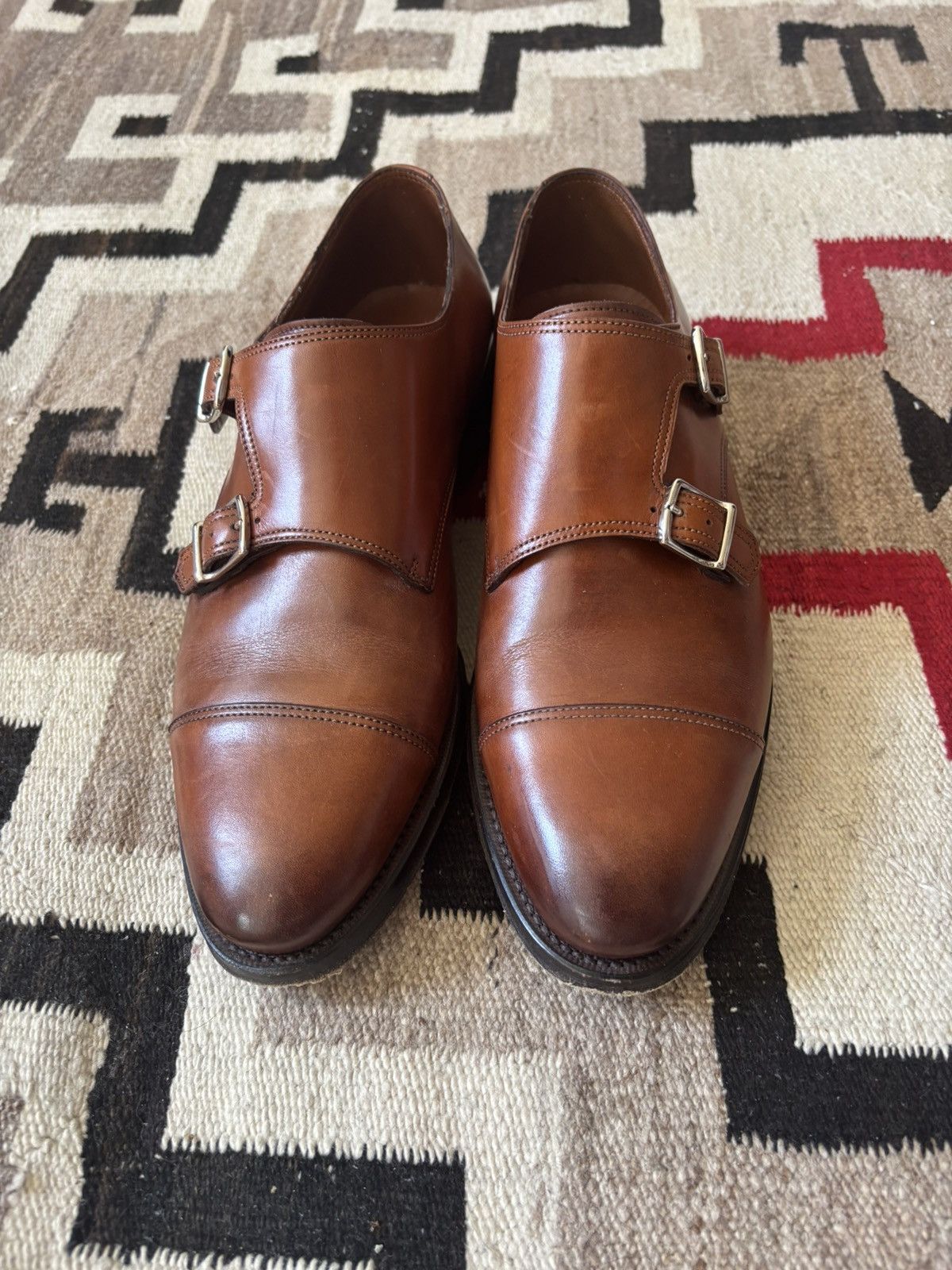 Other Al Bazar Mid Brown Double Monk Size US 7 / EU 40 - 2 Thumbnail